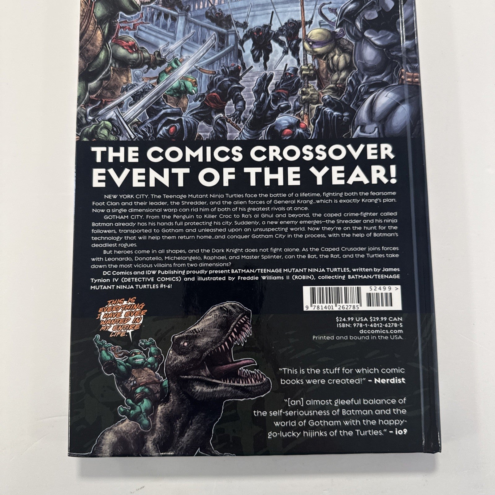 Batman Teenage Mutant Ninja Turtles 2016 TMNT Hardcover HC6
