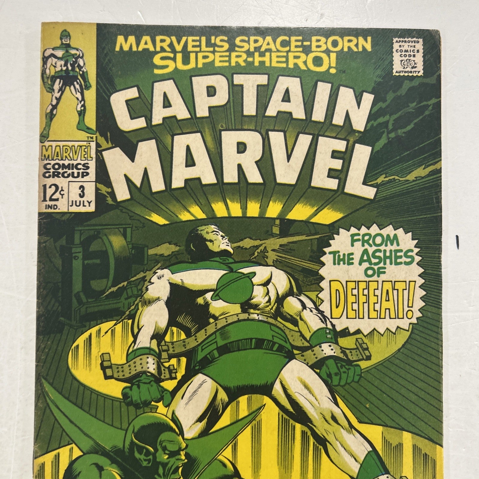 Captain Marvel #3 1968 VG/FN1