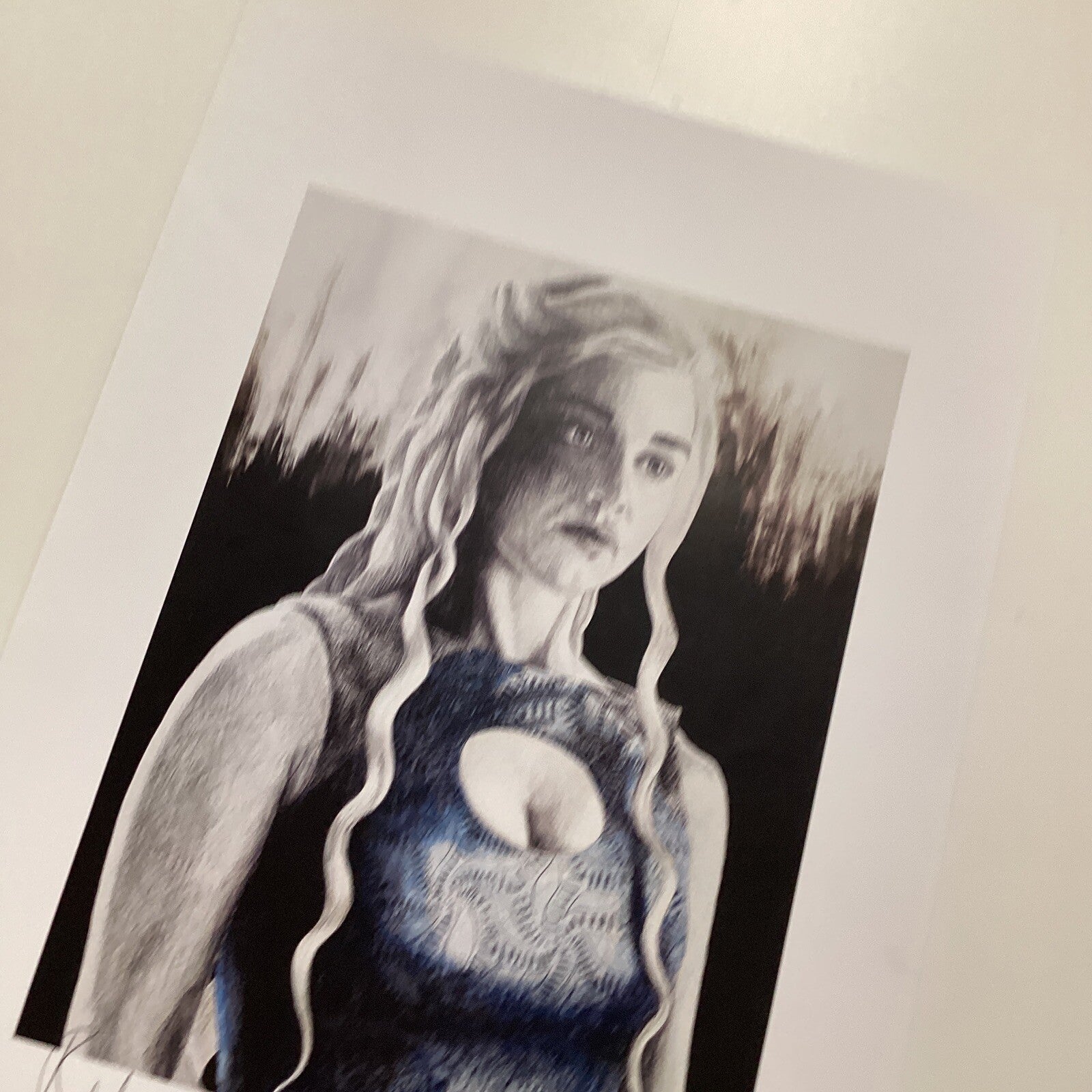 Daenerys Targaryen Signed Art Print by Becky Knapp5