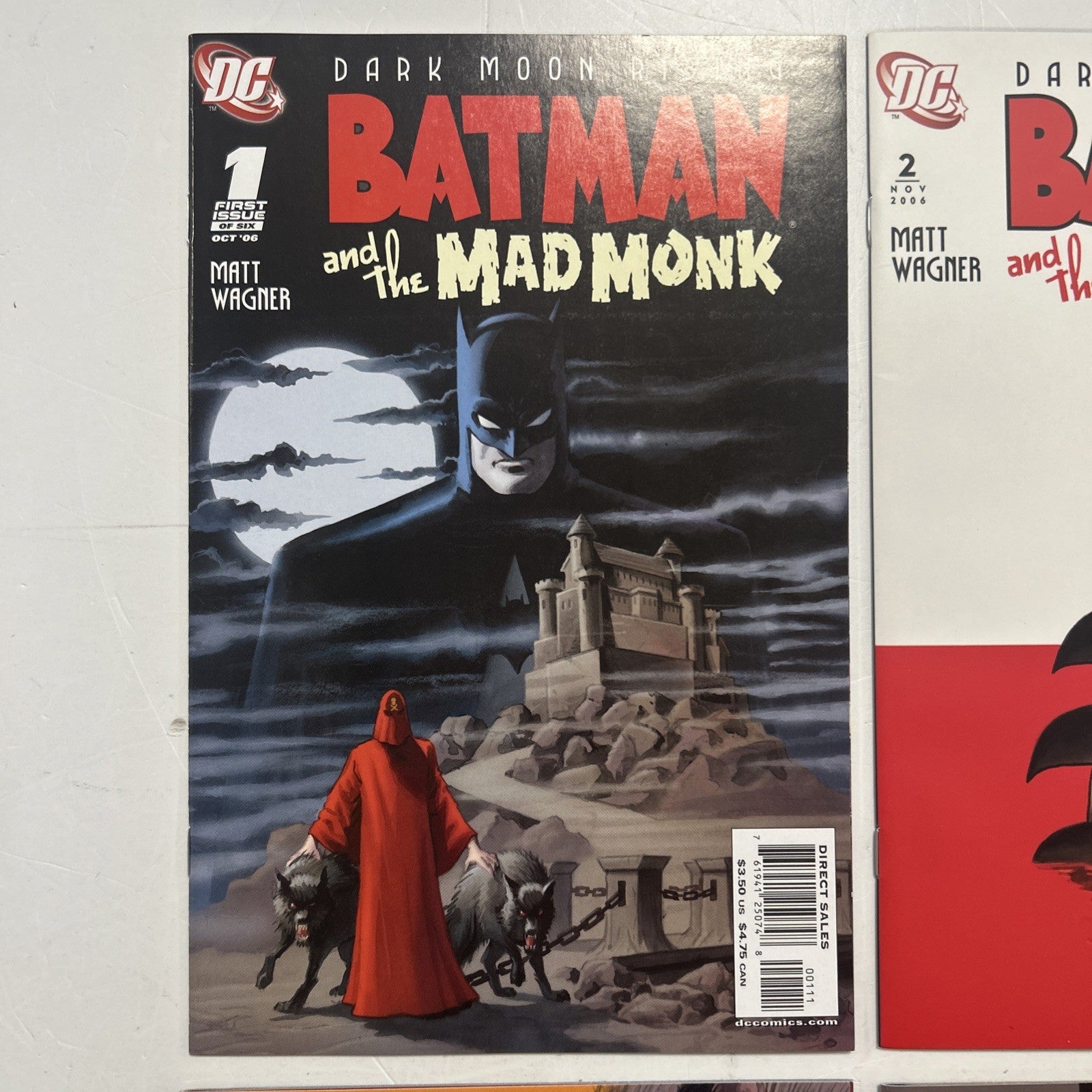 Batman and the Mad Monk #1-6 2006 Mid-High Grade Complete Set Matt Wagner1