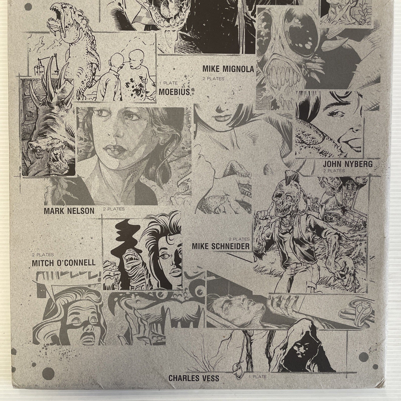 Monsters The Portfolio Mignola Moebius Nelson Vess Barta 1988 (Unsigned Edition)7