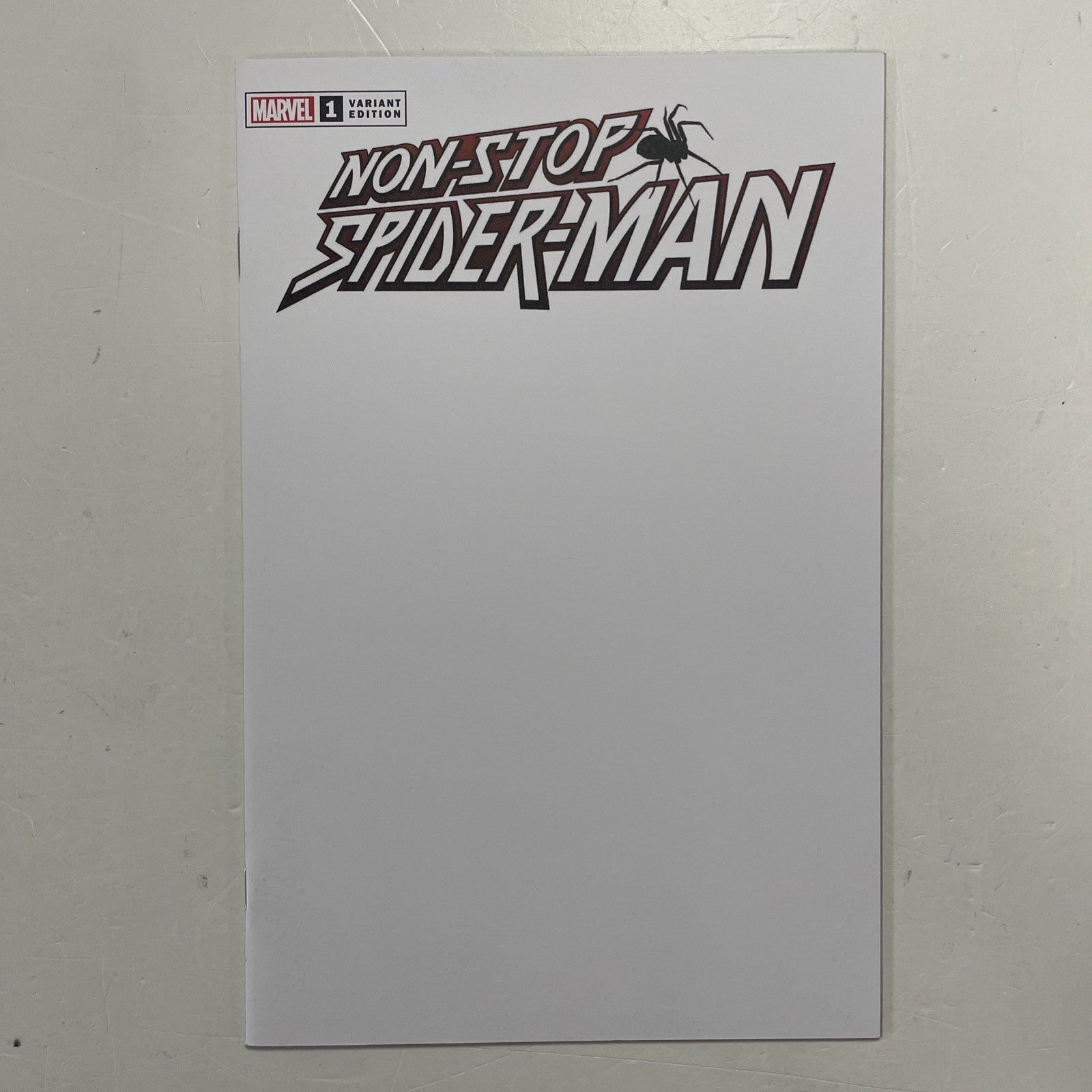 Non-Stop Spider Man #1 2021 NM Blank Sketch Variant0