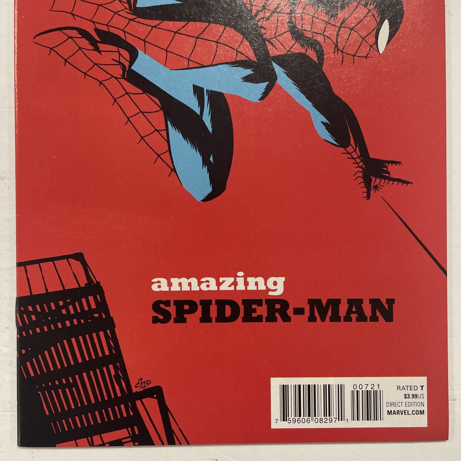 The Amazing Spider-man #7 2016 VF/NM Cho Variant Cover2
