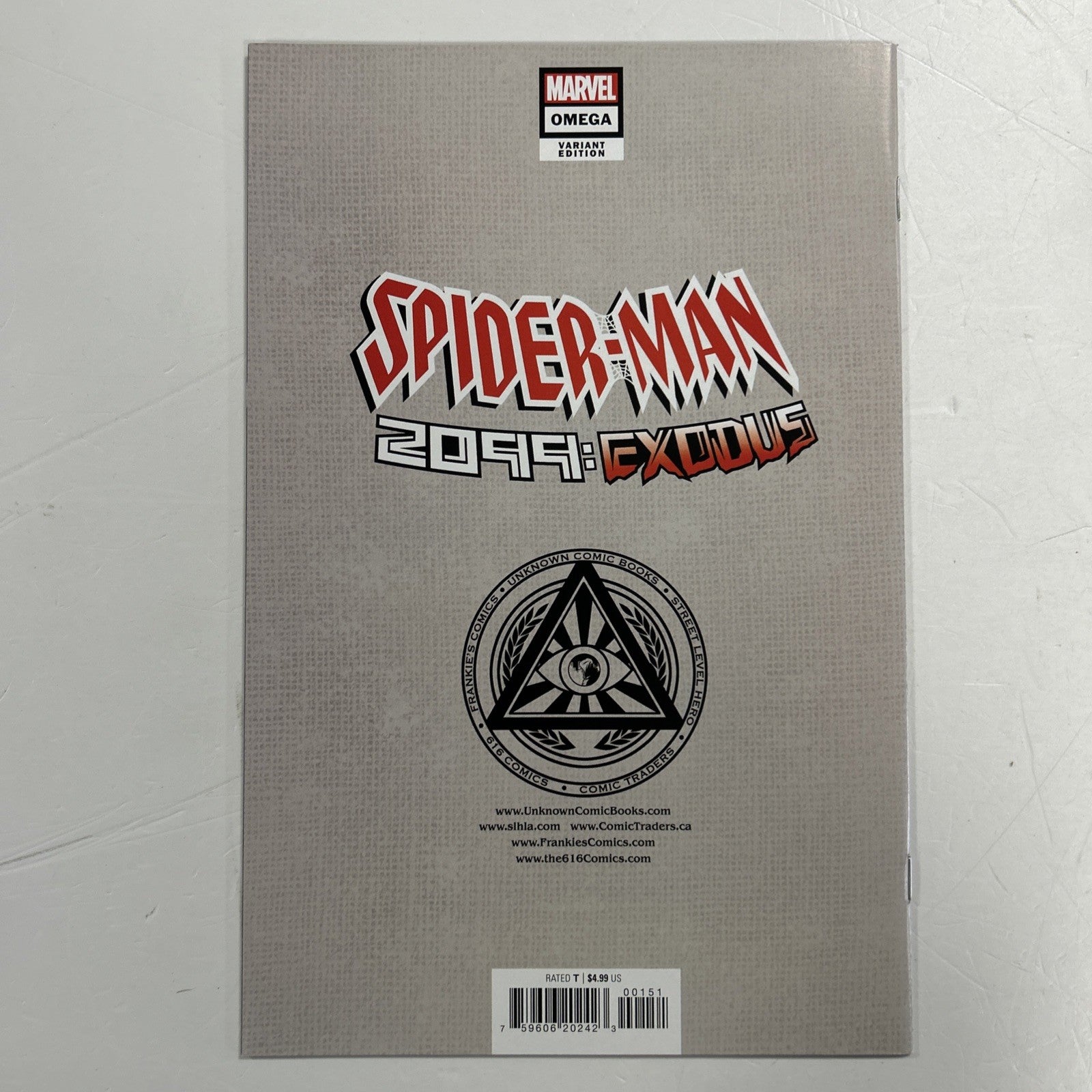 Spider-Man 2099: Exodus Omega #1 2022 NM Tony Daniel Unknown Comics Virgin9