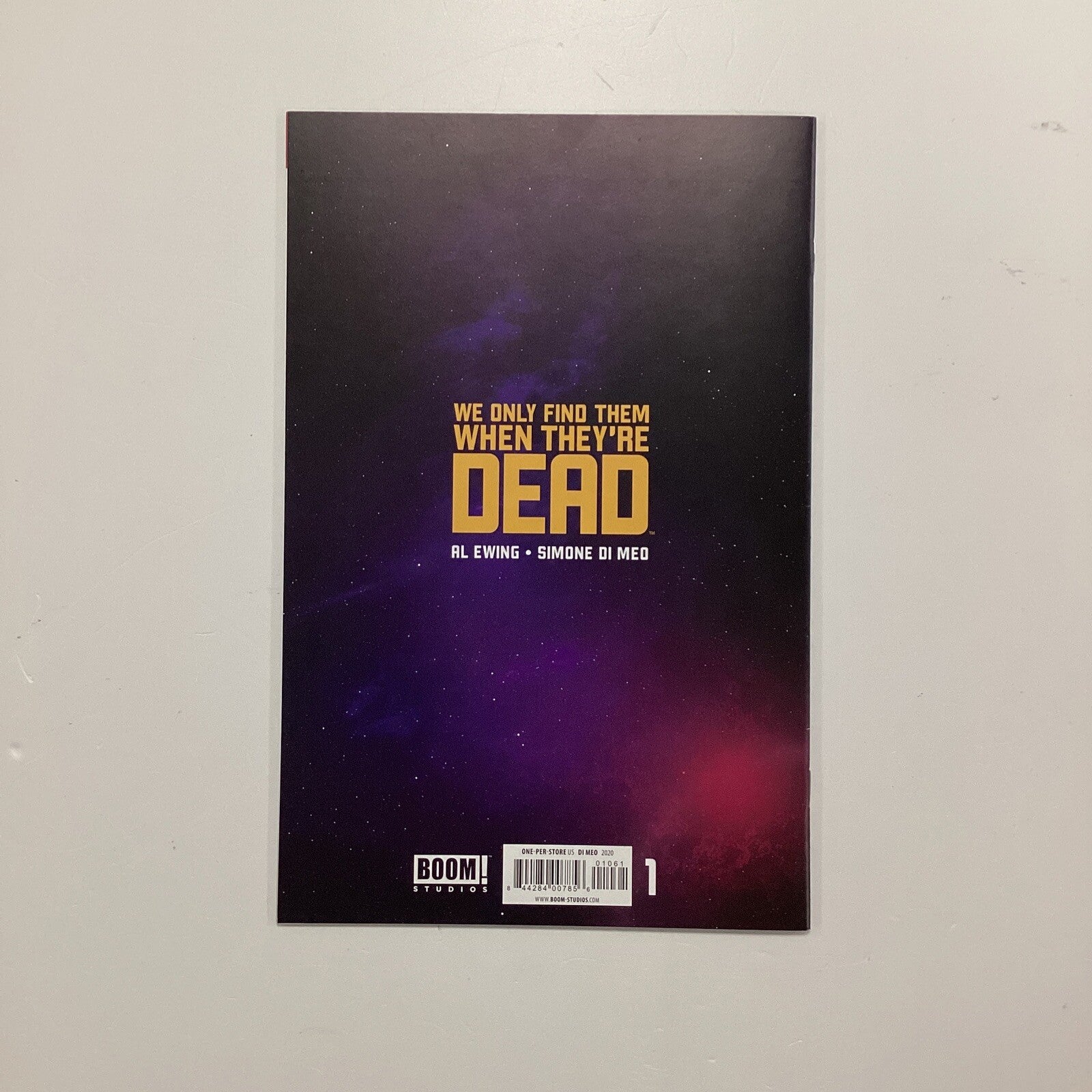 We Only Find Them When They're Dead #1 2020 1 Per Store Variant6
