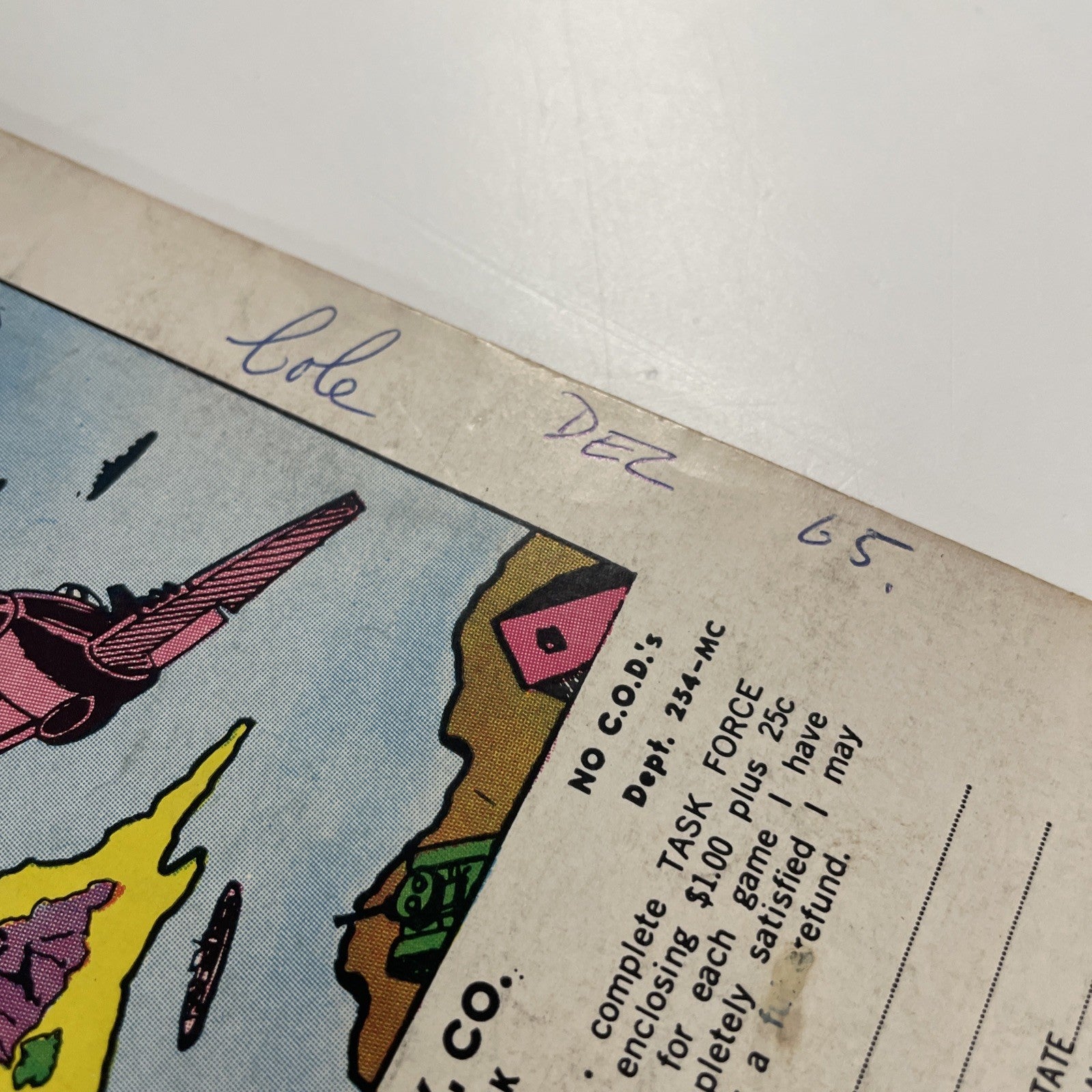 Metamorpho #1 1965 VG Pence Stamp **Writing on rear cover8