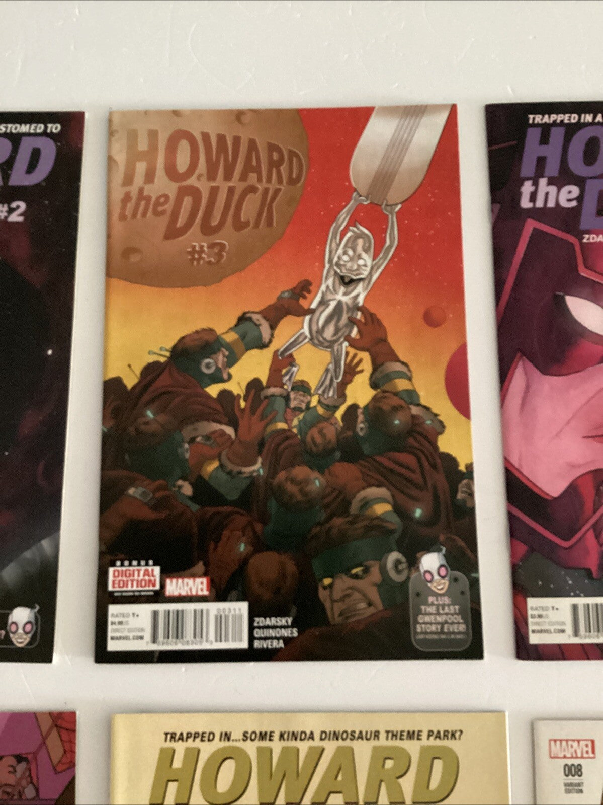 Howard The Duck #1-11 2015 VF/NM Complete Set 1st App Gwen Pool4