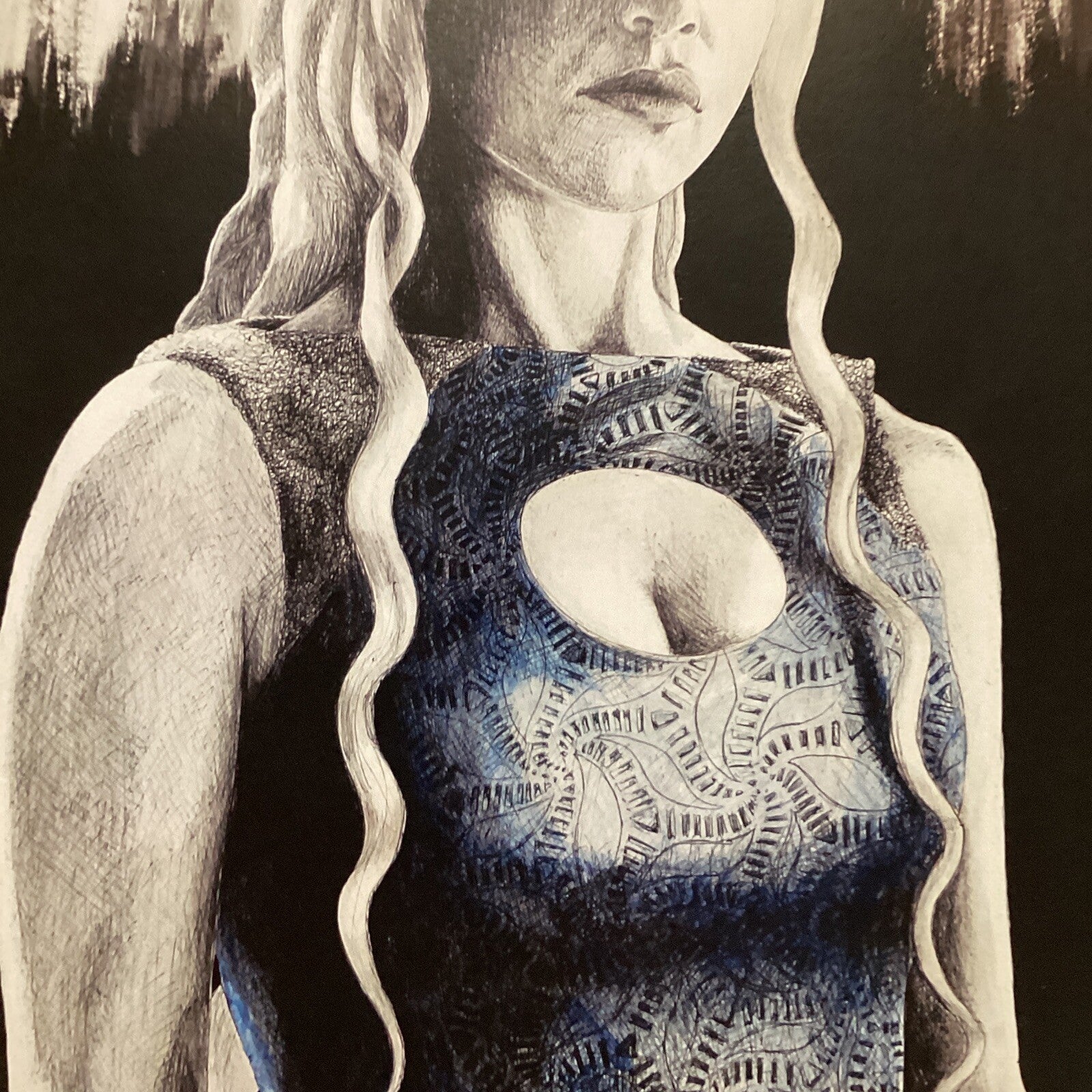 Daenerys Targaryen Signed Art Print by Becky Knapp4