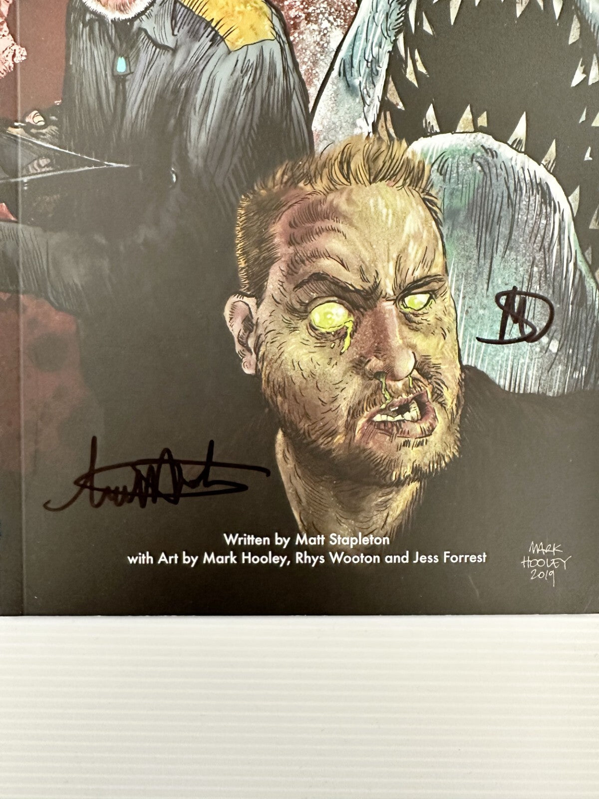 What if? Stories Kickstarter Graphic Novels #1-3 Zombie Signed Matt Stapleton +6