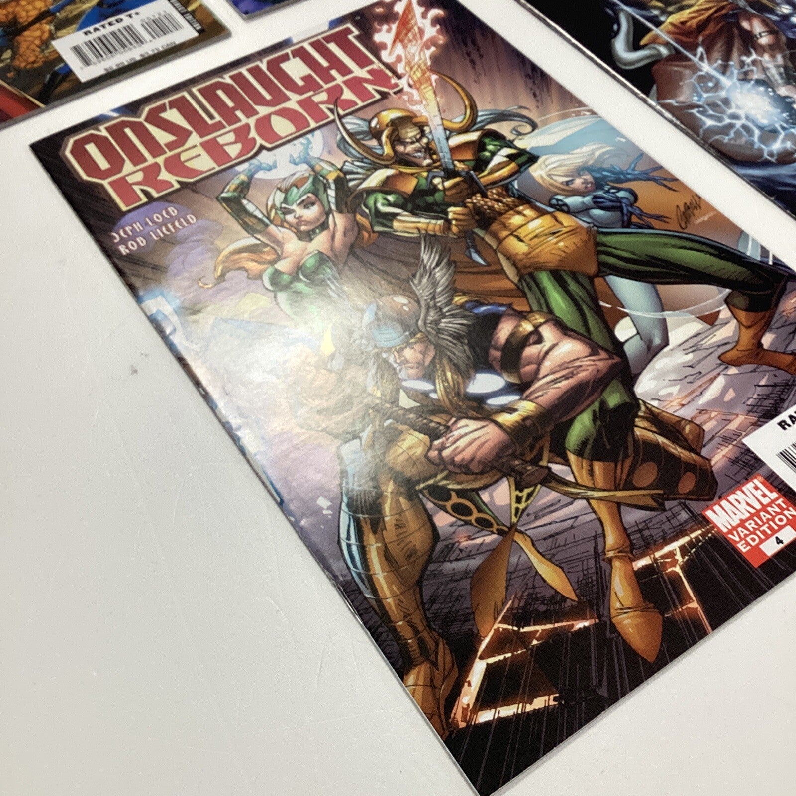 Onslaught Reborn #1-5 2007 Avg. VF+ All variant Covers9