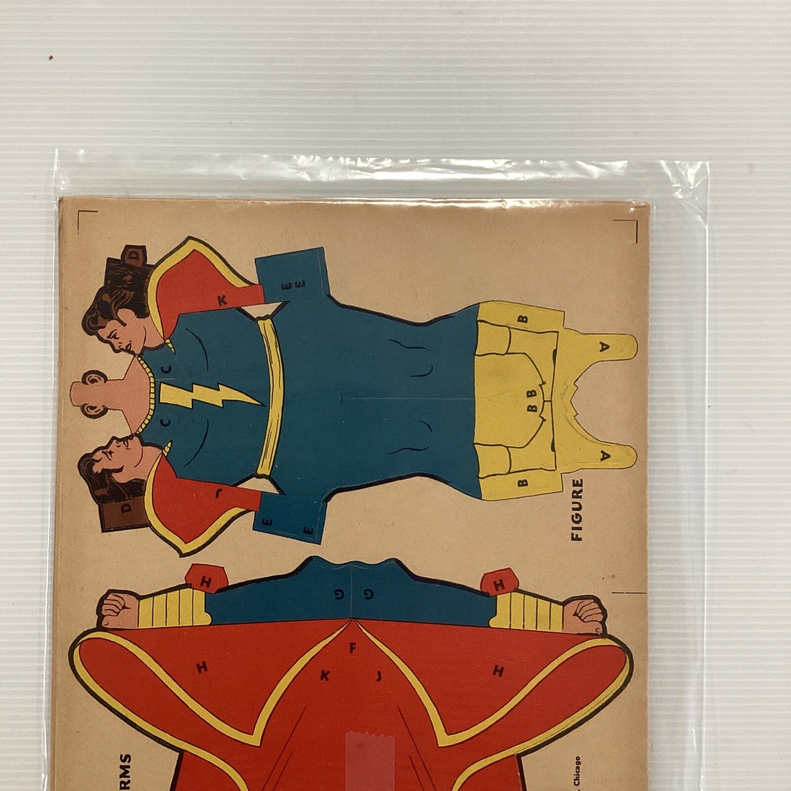 The 3 Flying Marvels Wartime Paper Toy Fawcett Publications (4)5
