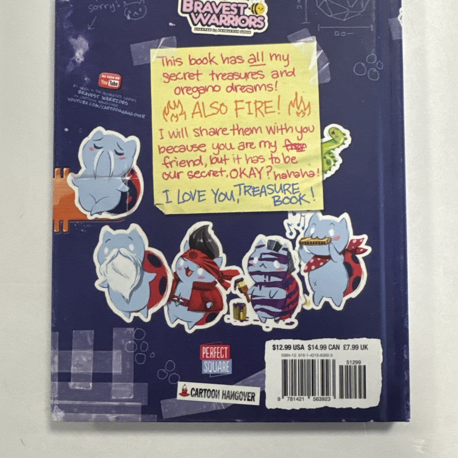 Bravest Warriors Presents: Catbug's Treasure Book 2014 HC 1st Print5