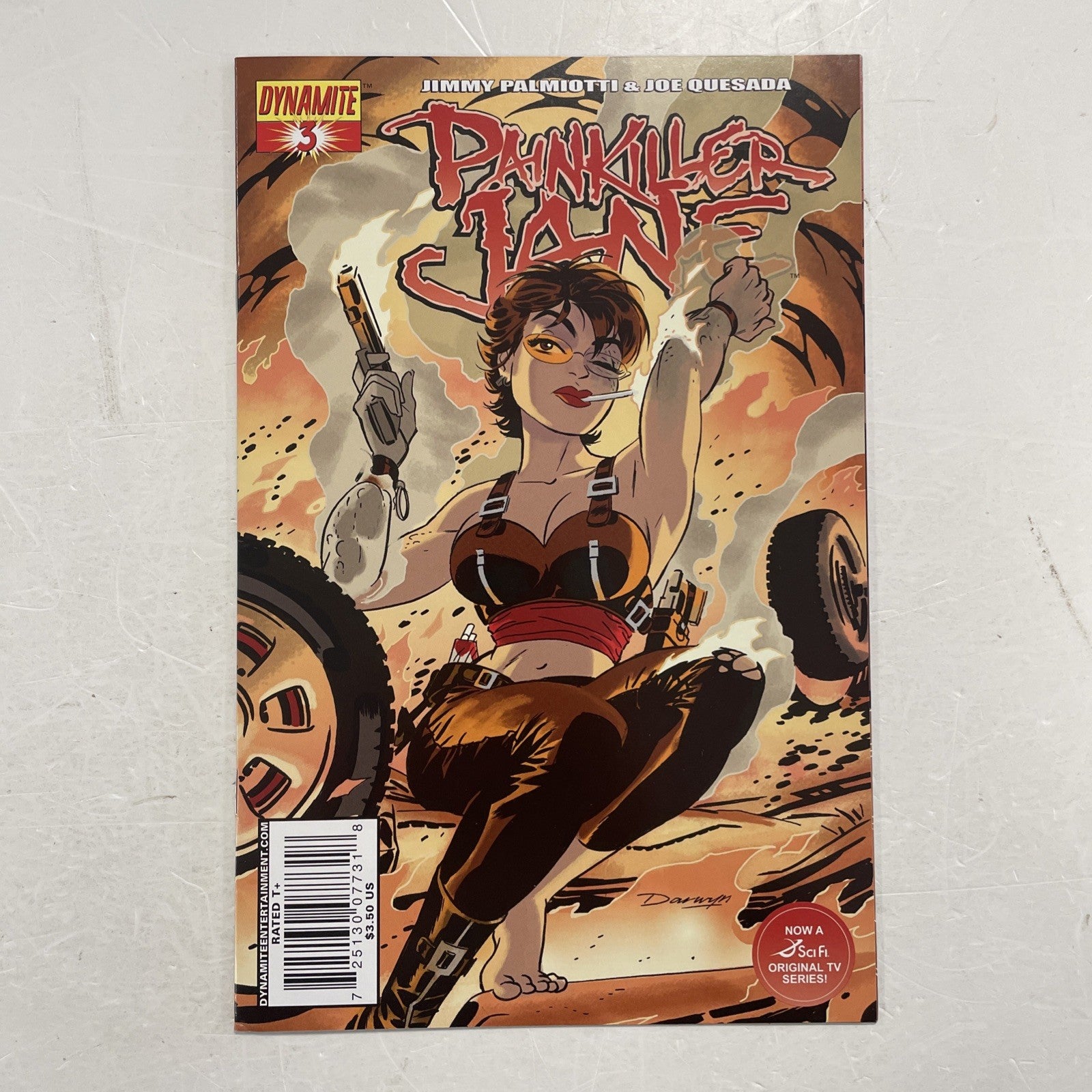 Painkiller Jane #3 2007 VF- By Darwyn Cooke Variant Cover0