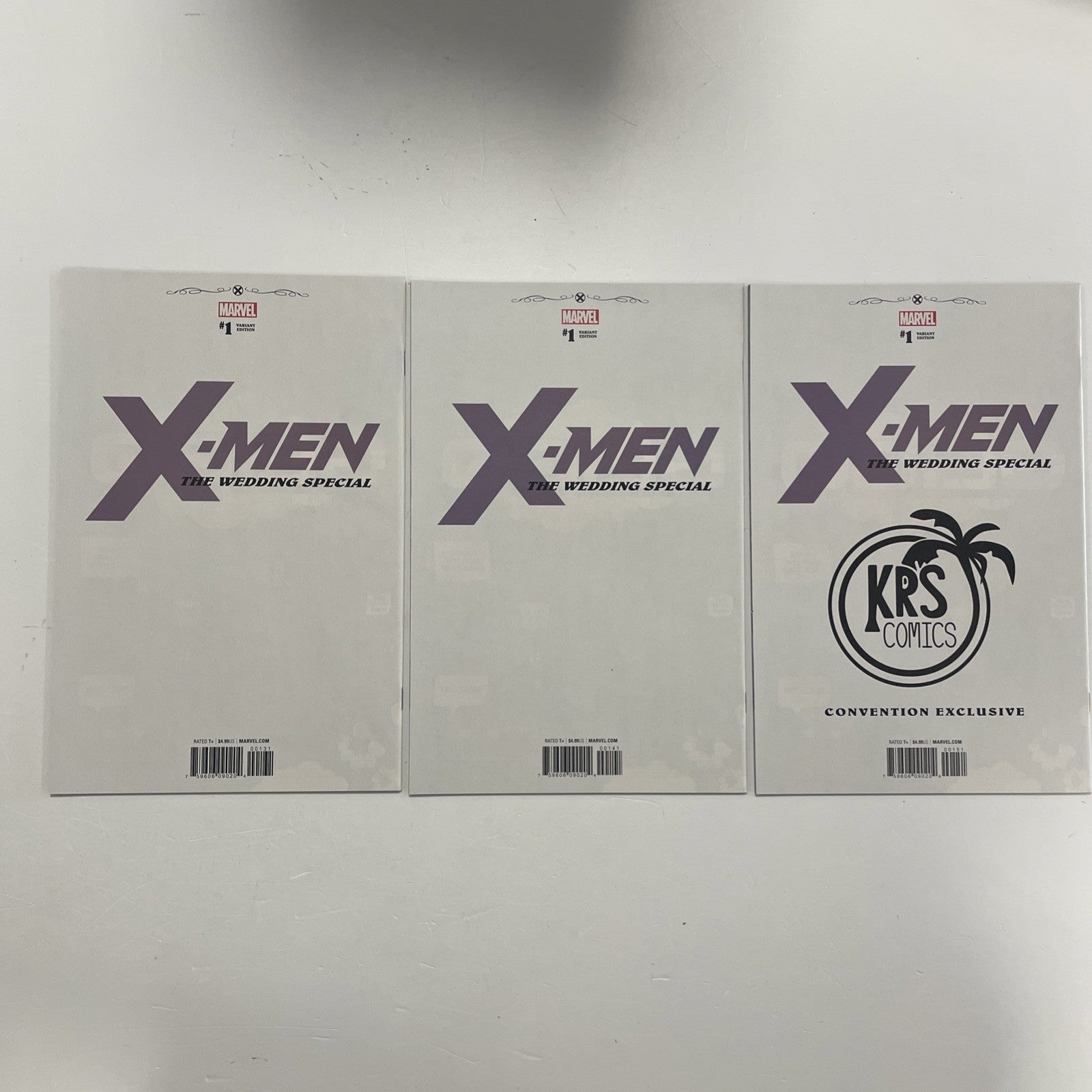 X-men #1 2018 NM The Wedding Special Mike Mayhew Trade, Alternate & Virgin Varia13