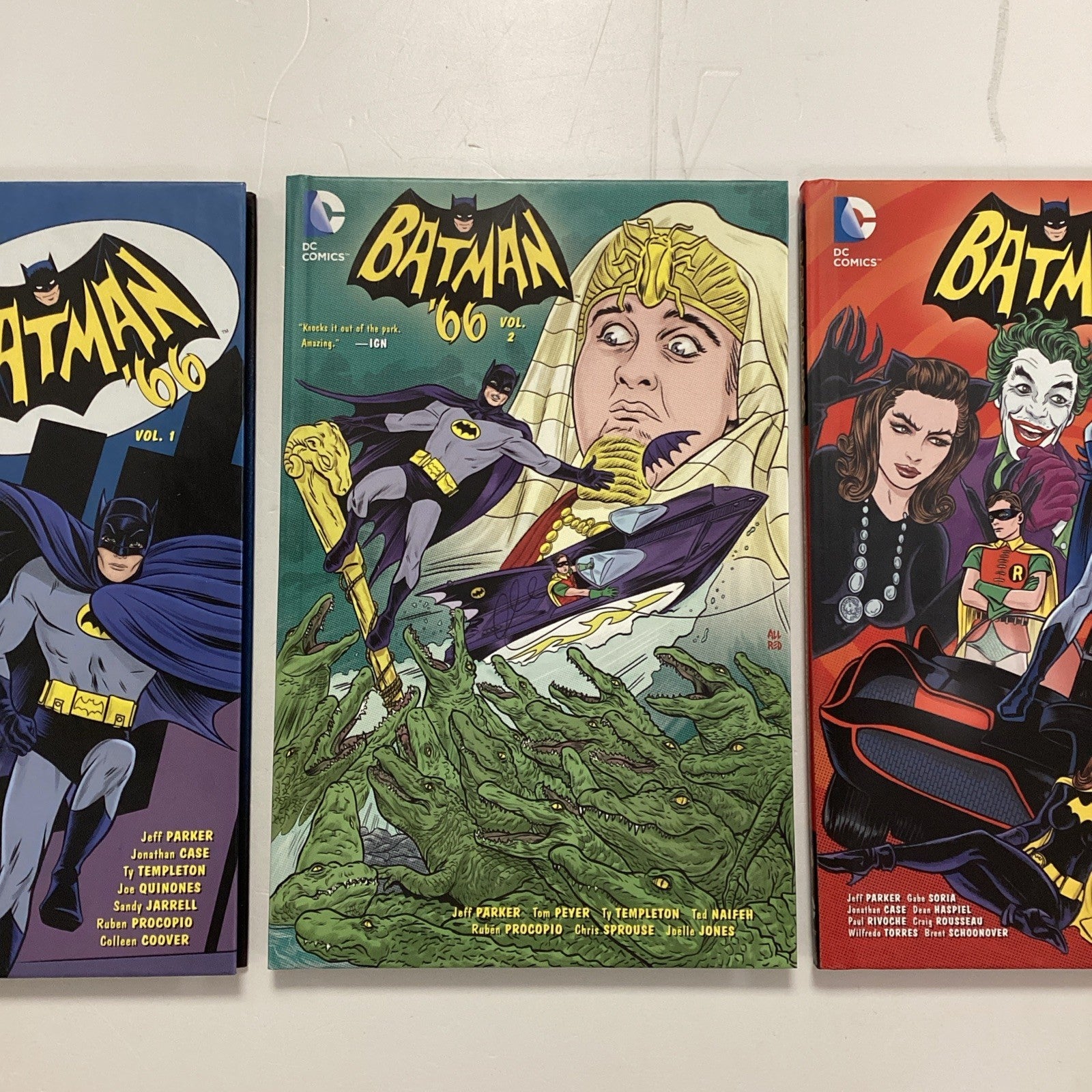 Batman '66 2014 Volumes 1, 2, 3 Hardcover TPB8