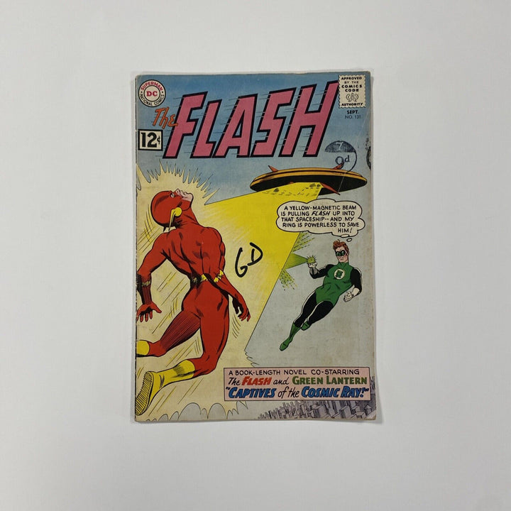 Flash #131 1962 VG 1st Green Lantern Appearance In Flash Comic Pence Stamp