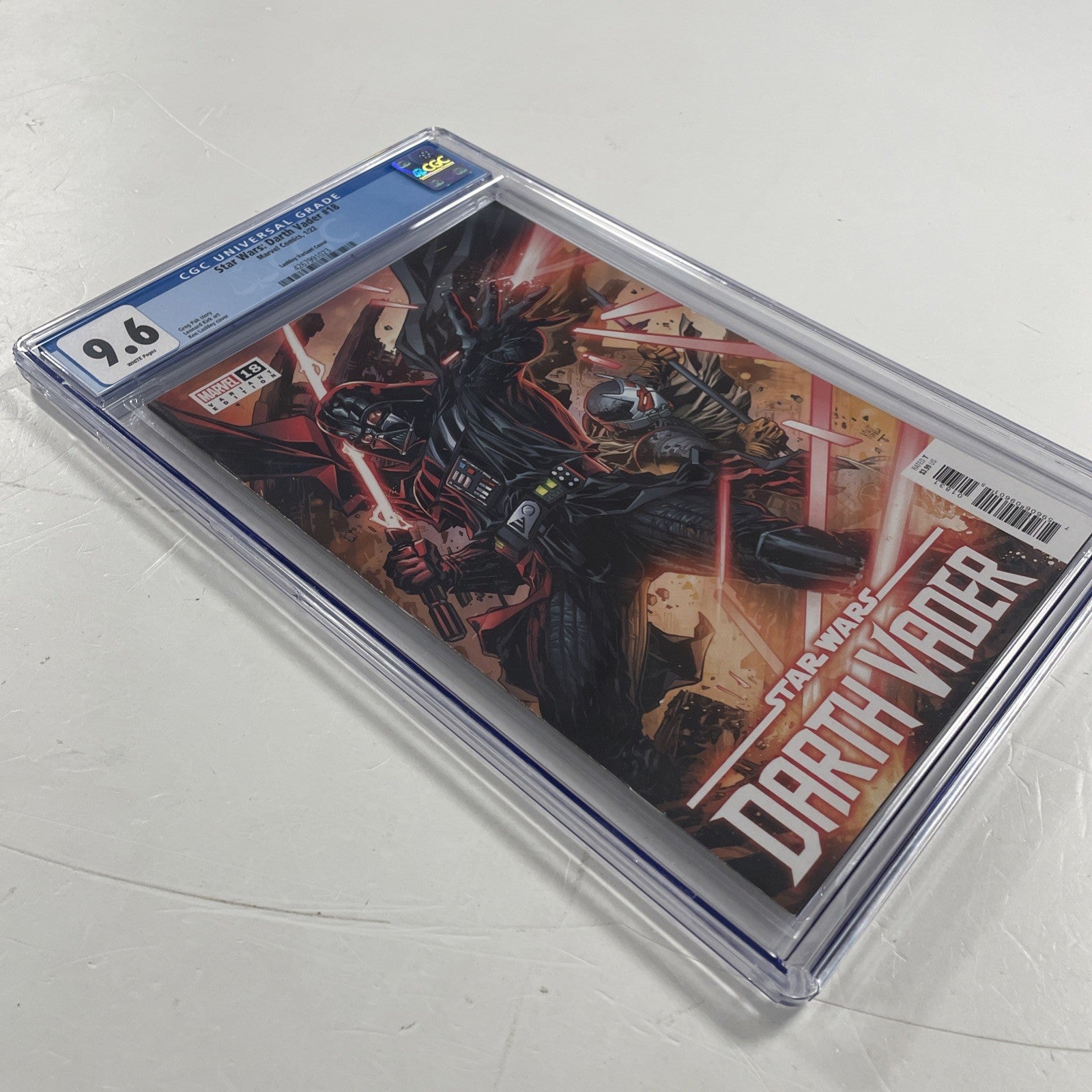 Star Wars Darth Vader #18 CGC 9.8 White Pages Ken Lashley Variant 20221