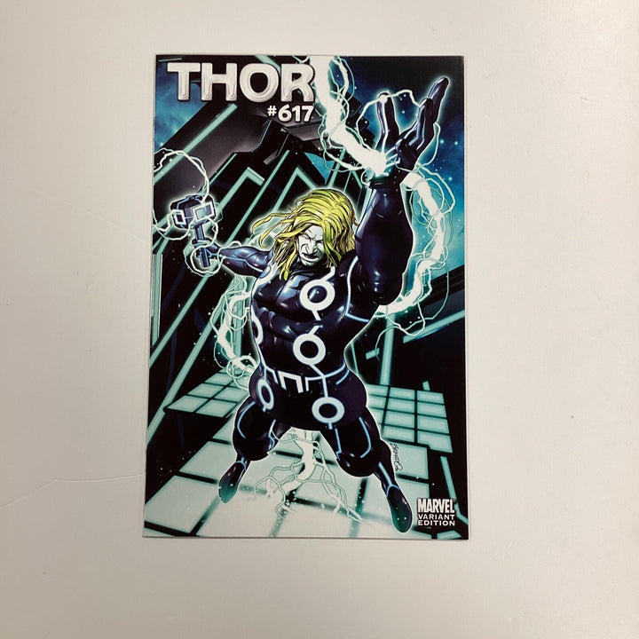 Thor #617 2011 NM- Peterson 1:15 Tron Variant0