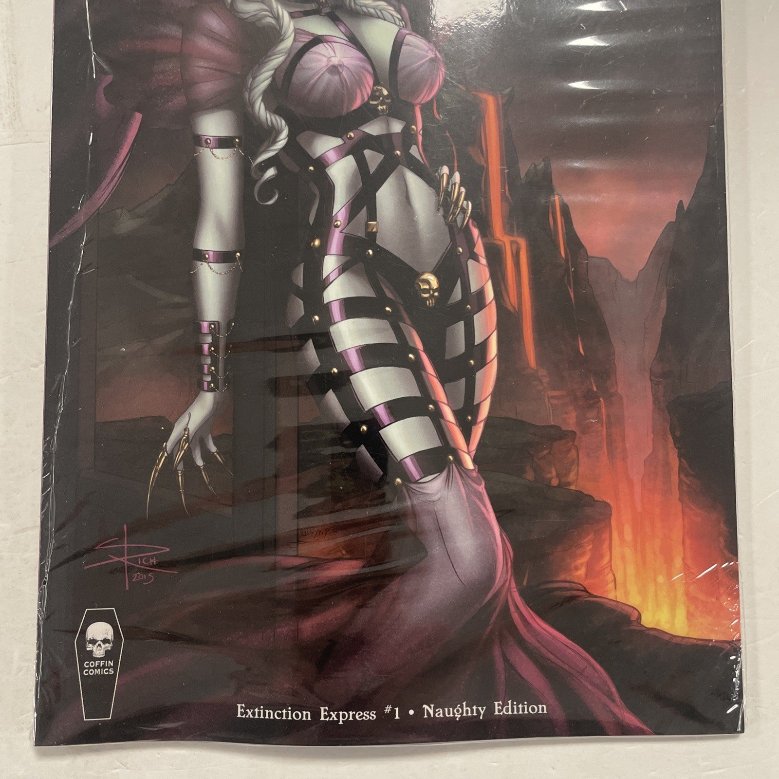 Lady Death: Extinction Express #1 2015 Coffin Comic Naughty Edition Sealed2