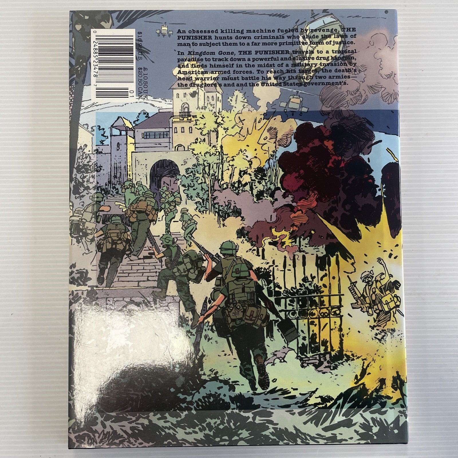 The Punisher: Kingdom Gone 1990 Graphic Novel Hardback4