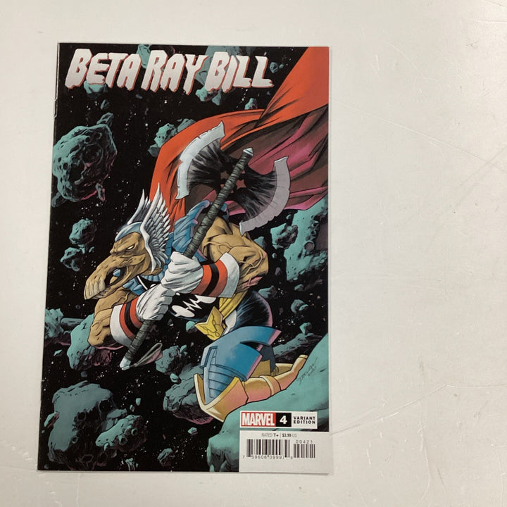 Beta Ray Bill #4 2021 NM- 1:25 Declan Shavley Variant0