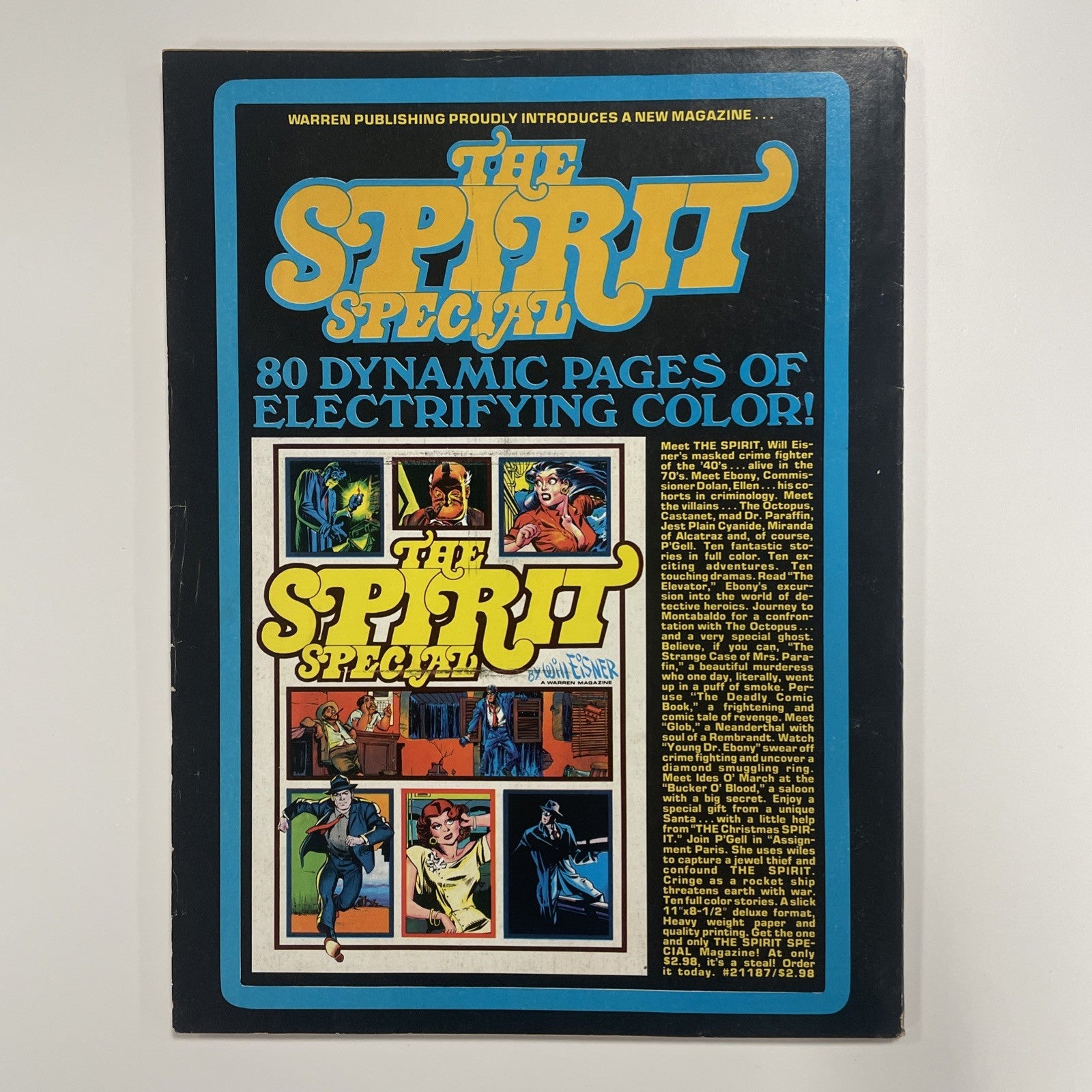 Vampirella #46 1975 VG Warren Magazine *slight split top of spine3