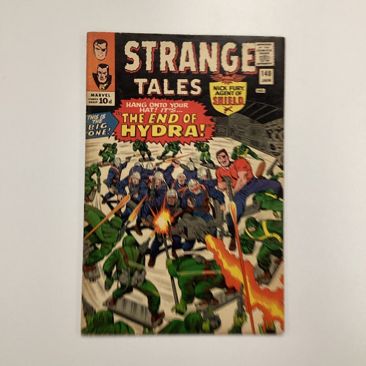 Strange Tales #140 1966 VG/FN Pence copy **pen on rear of cover