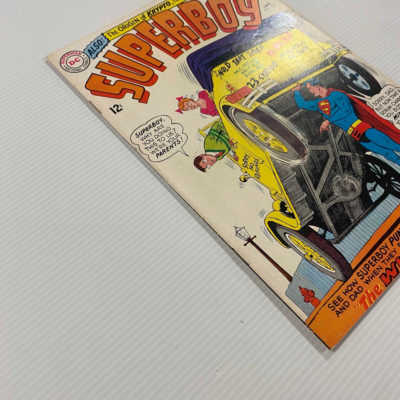 Superboy #126 1965 VF- Cent Copy3