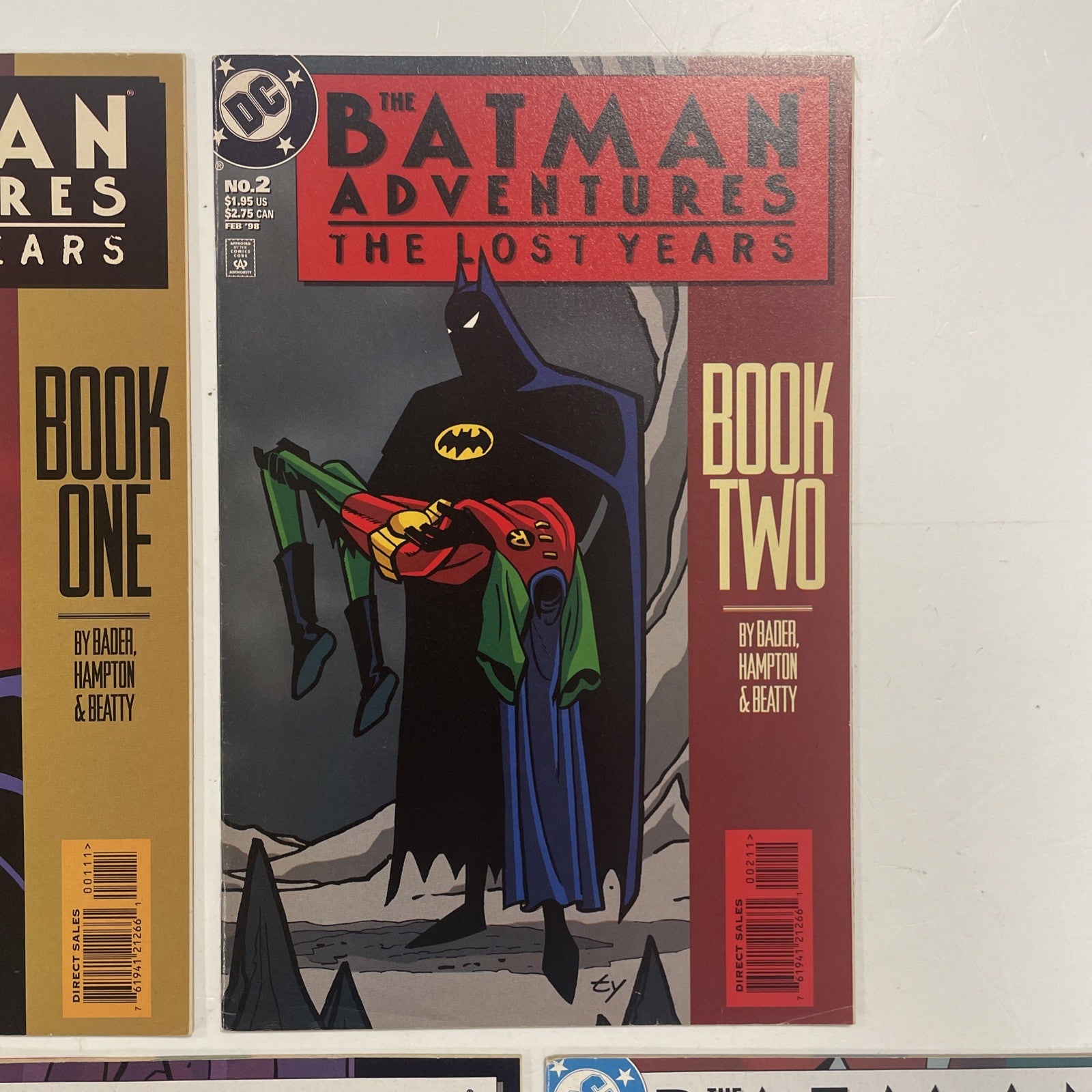 Batman Adventures The Lost Years #1-5 1998 Mid Grades Complete Set2