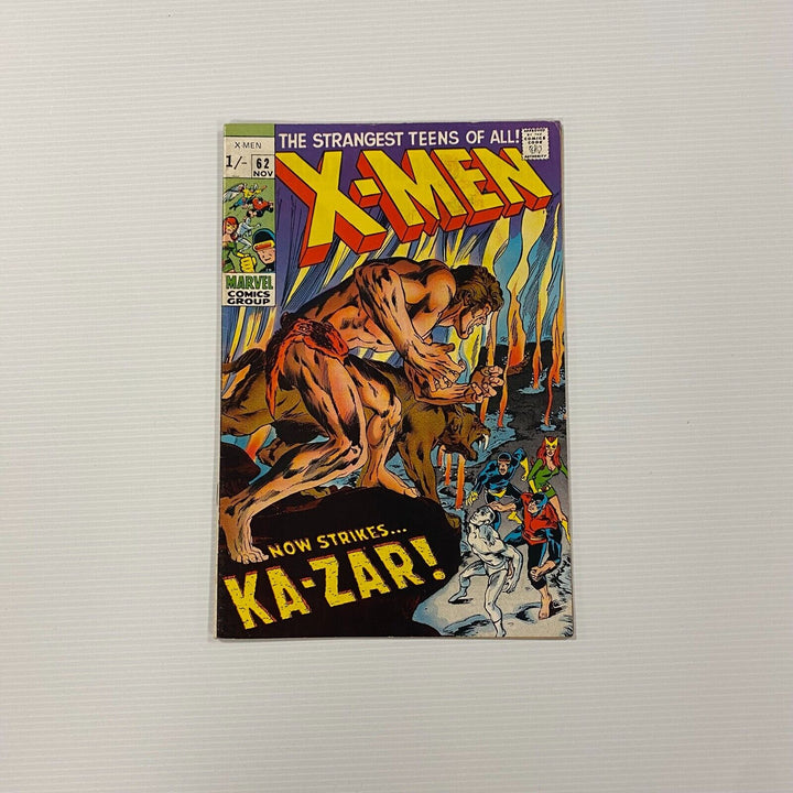 X-Men #62 1969 FN+ Pence Copy