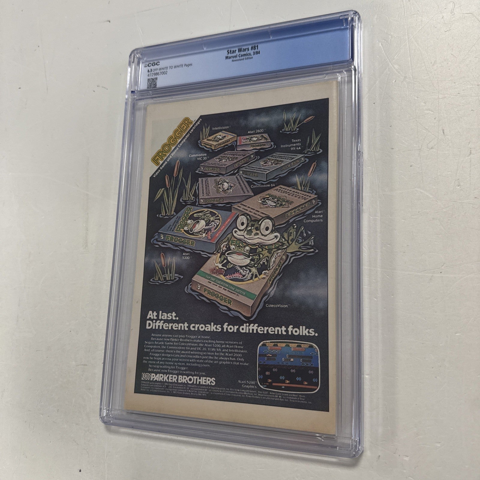 Star Wars #81 1984 CGC 6.5 Off-White to White Newsstand Boba Fett Returns3