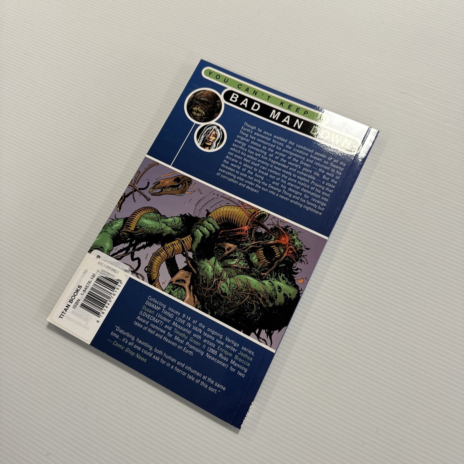 Swamp Thing: Love in Vain by Enrique Breccia, Timothy Green, Joshua Dysart7