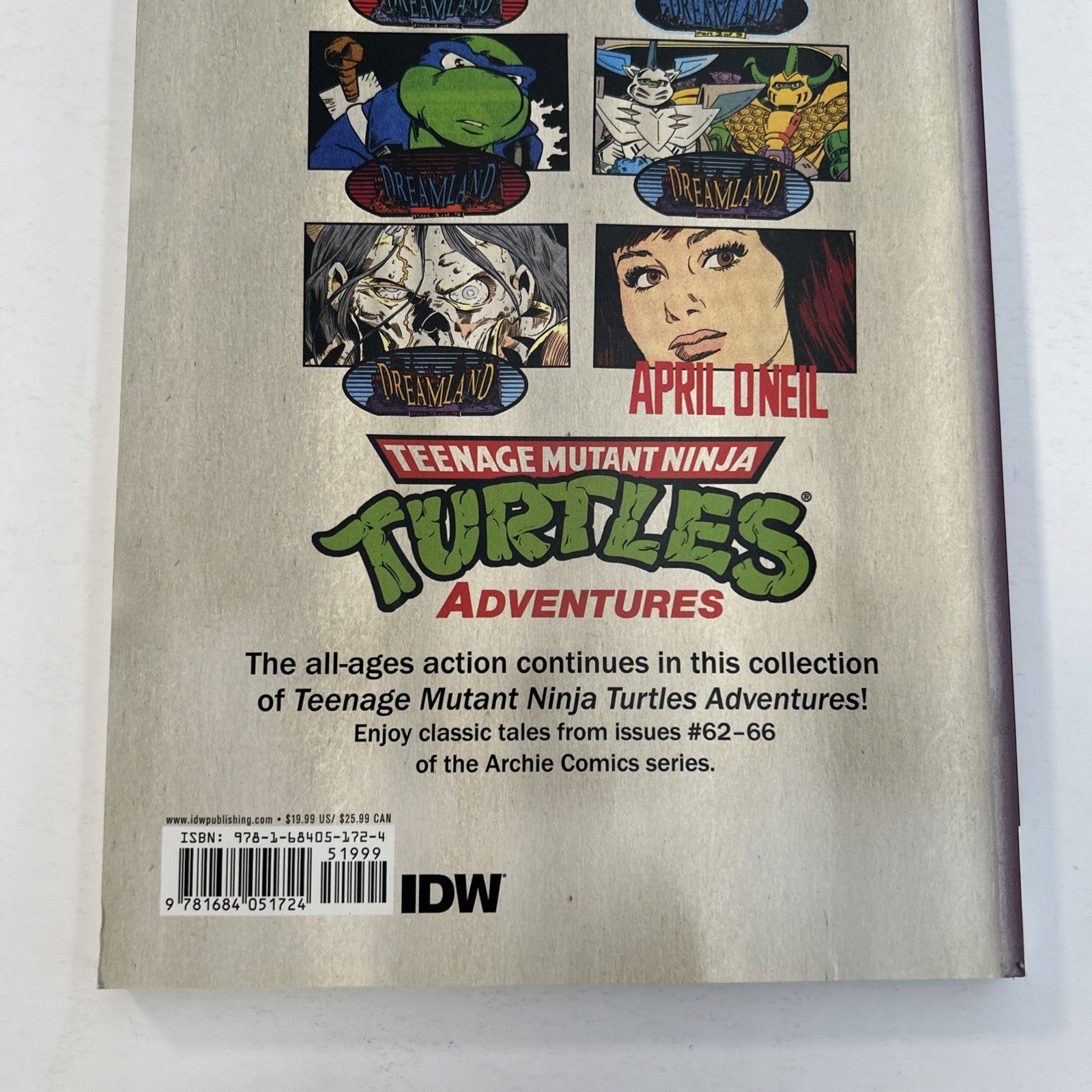Teenage Mutant Ninja Turtles Adventures Vol, 15 2018 IDW TPB 1st Print8