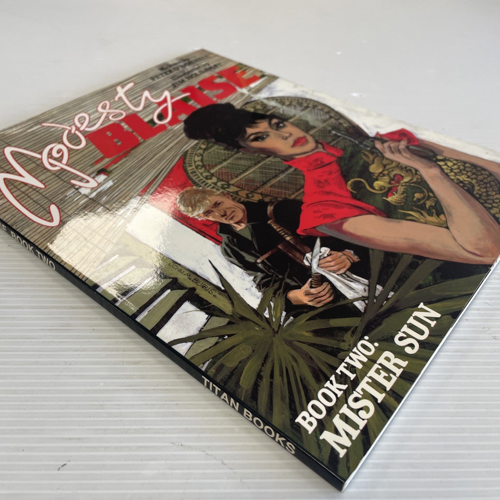 Modesty Blaise: Blaise Book Two Titan Books 1985 Graphic Novel3