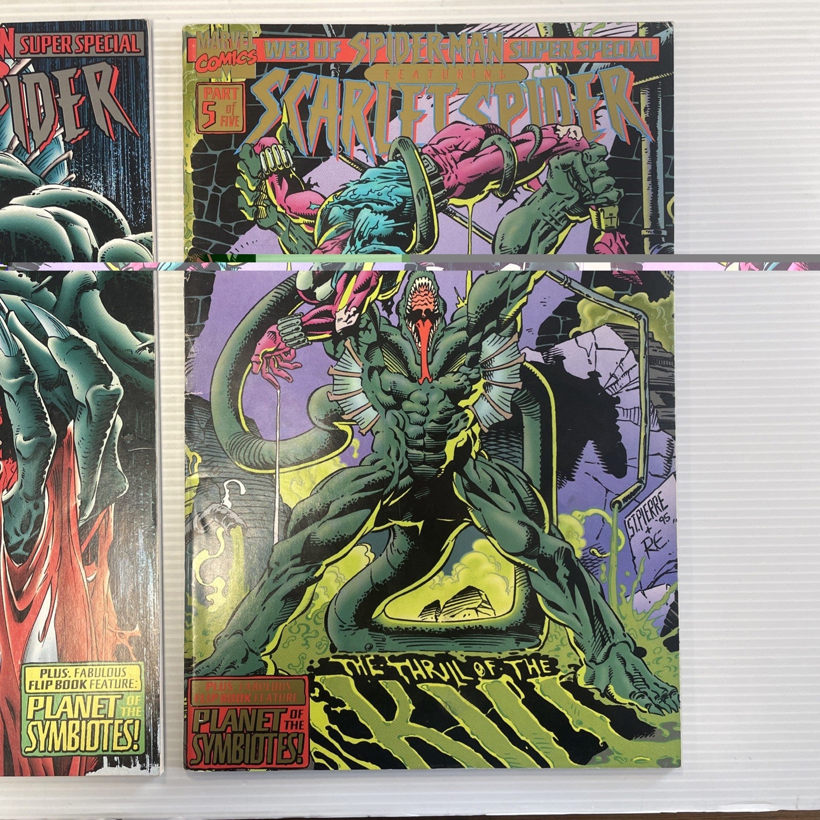 Spider-Man Super Special Planet of the Symbiotes #1-5 1995 Mid-Grades12