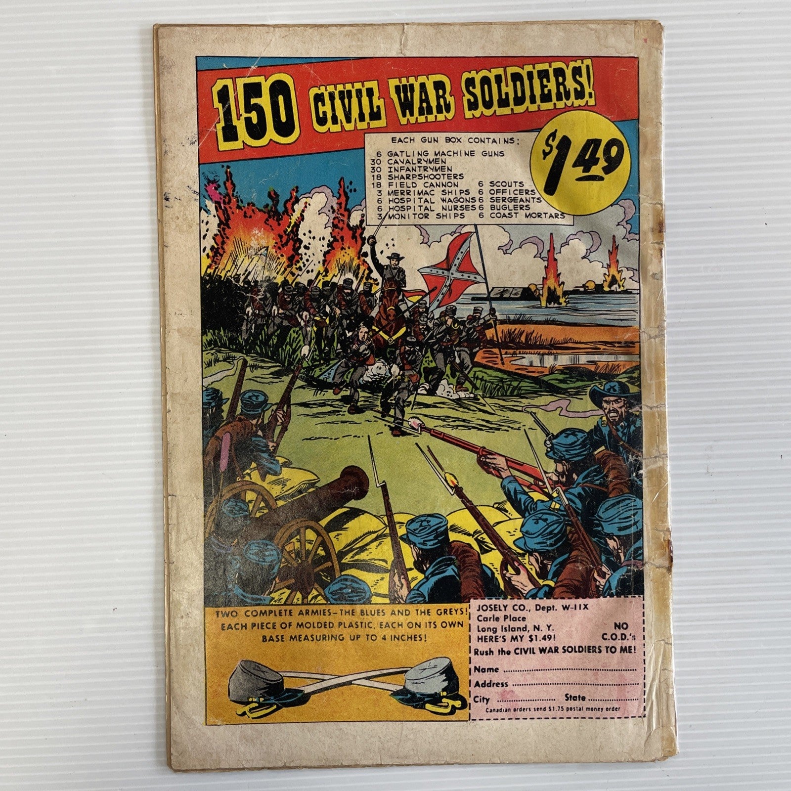 Batman #143 1961 FR 10¢ issue Pence Stamp **Rusted Staples, taped spine4