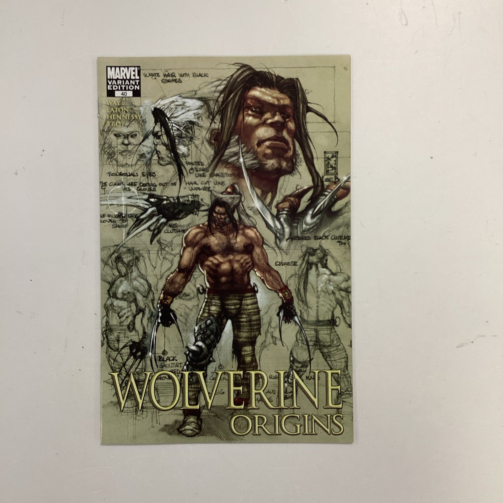 Wolverine: Origins #40 2009 1:25 Simone Bianchi Variant0