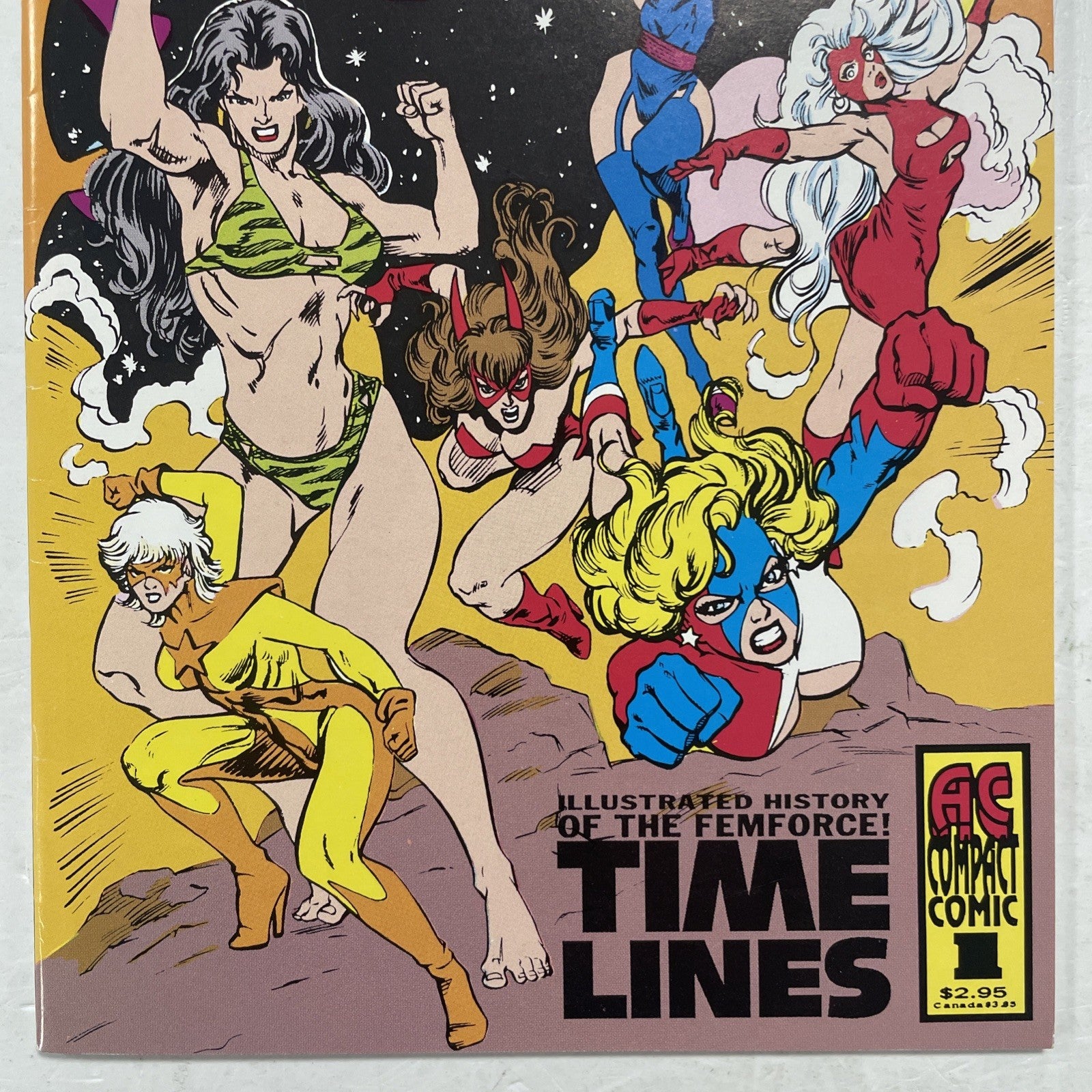 Femforce Time Lines #1 1995  Ashcan AC Comics2