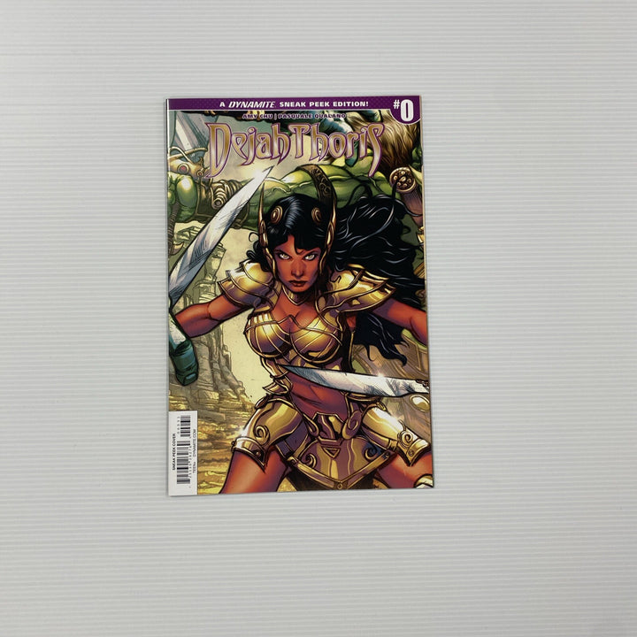 Dejah Thoris #0 2018 1:50 Sergio Davila Variant Dynamite Comics0