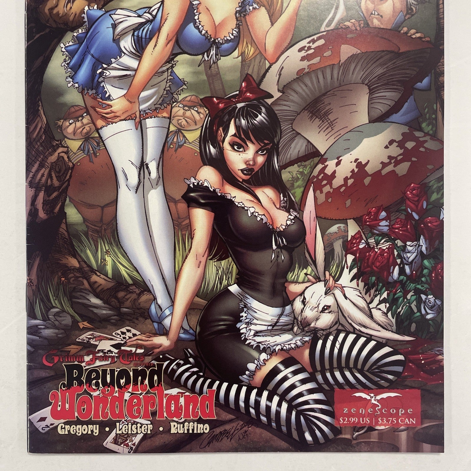 Grimm Fairy Tales Beyond Wonderland #1 2008 FN+ J. Scott Campbell Variant2