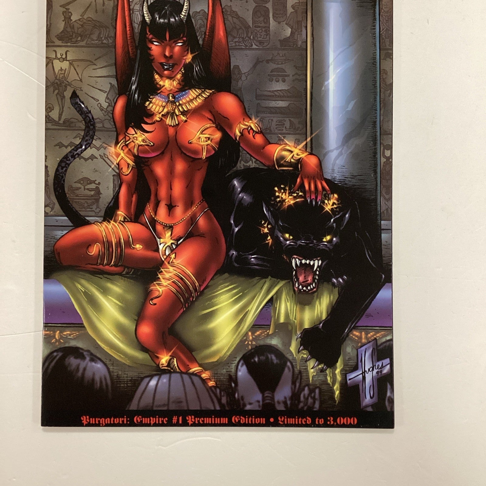 Purgatori Empire #1 2000 VF/NM Premium Edition 1/000 Chaos Comics Steven Hughes2