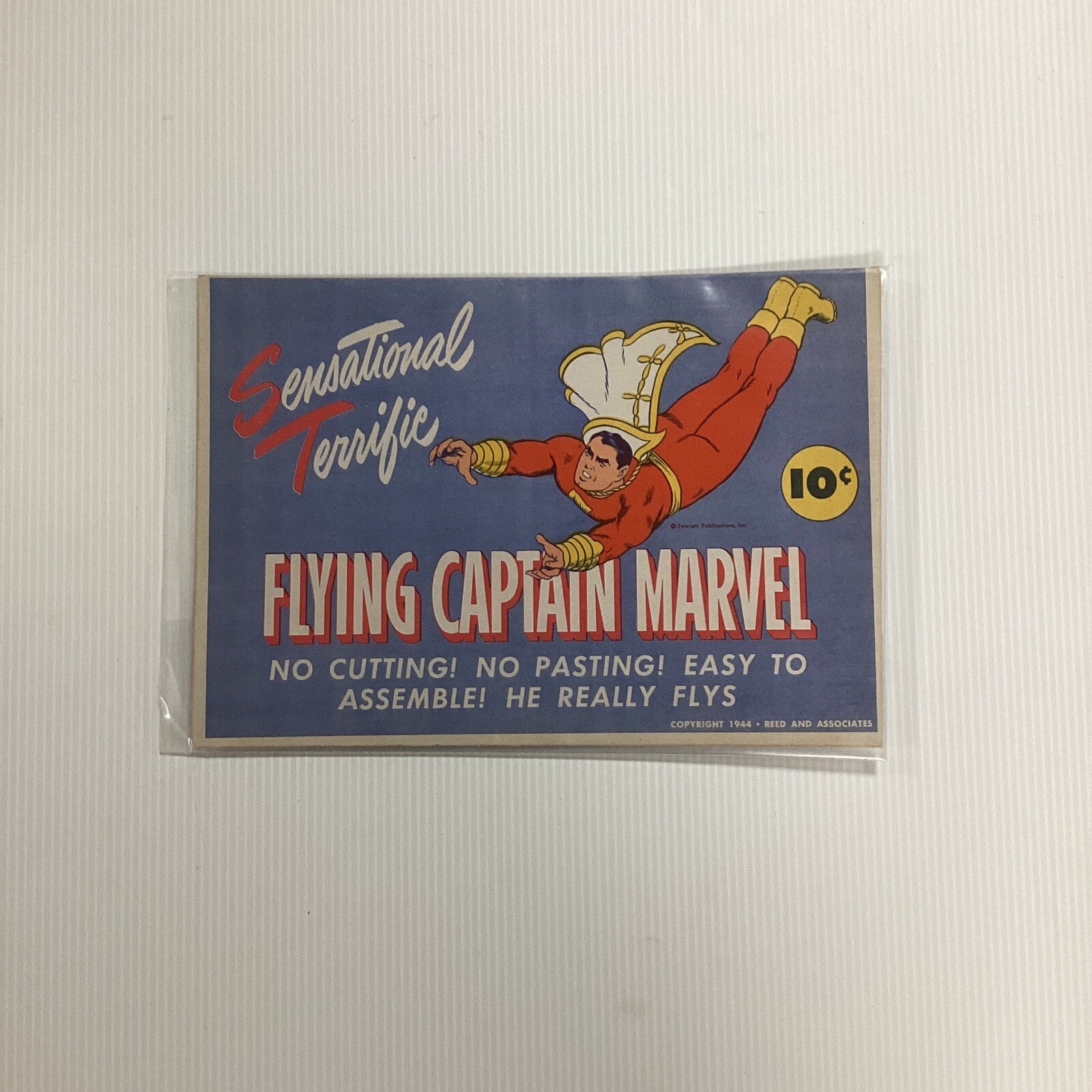 Flying Captain Marvel - Reed And Associates 1944 Fawcett Publications (2)0