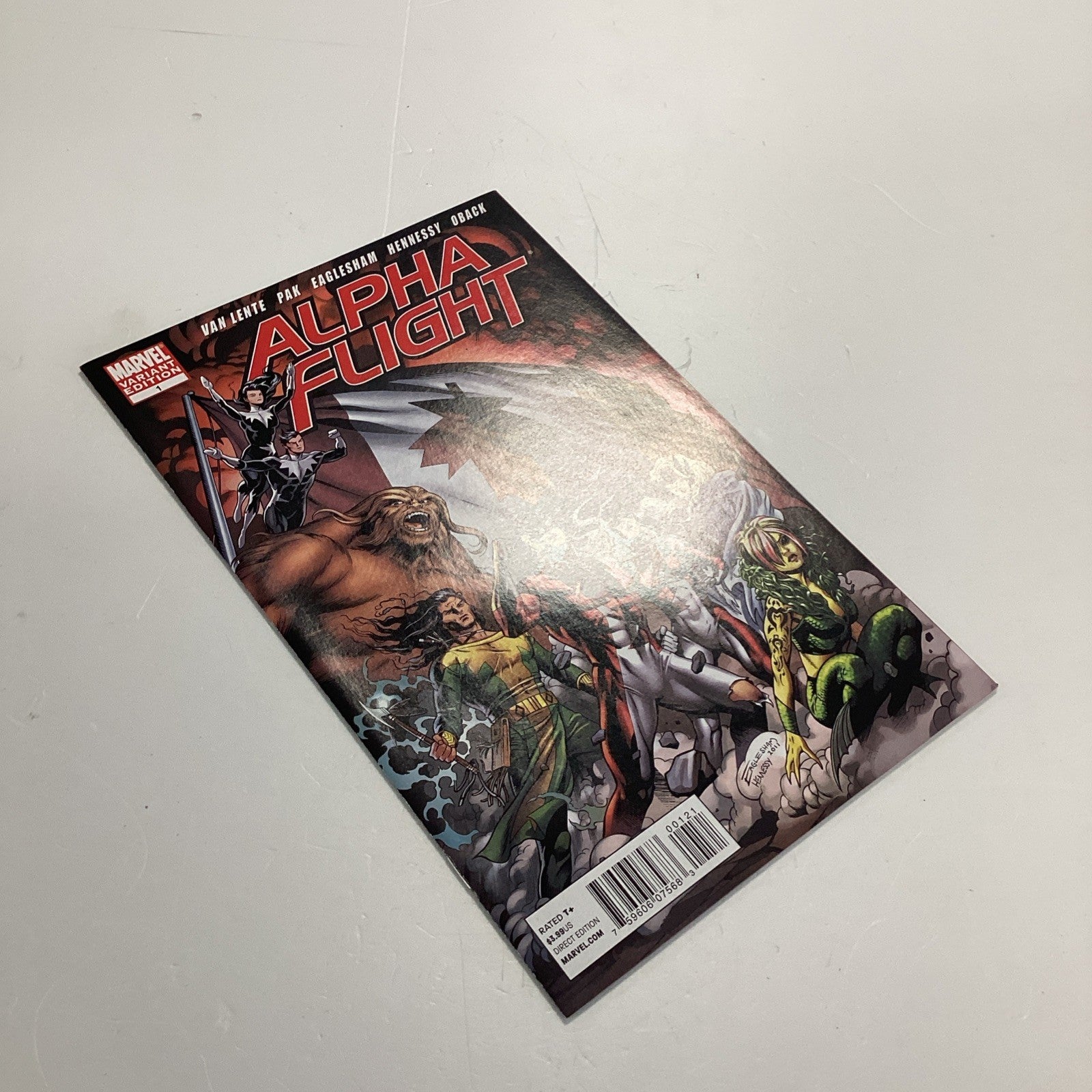 Alpha Flight #1 2011 NM 1:15 Dave Eaglesham Variant3