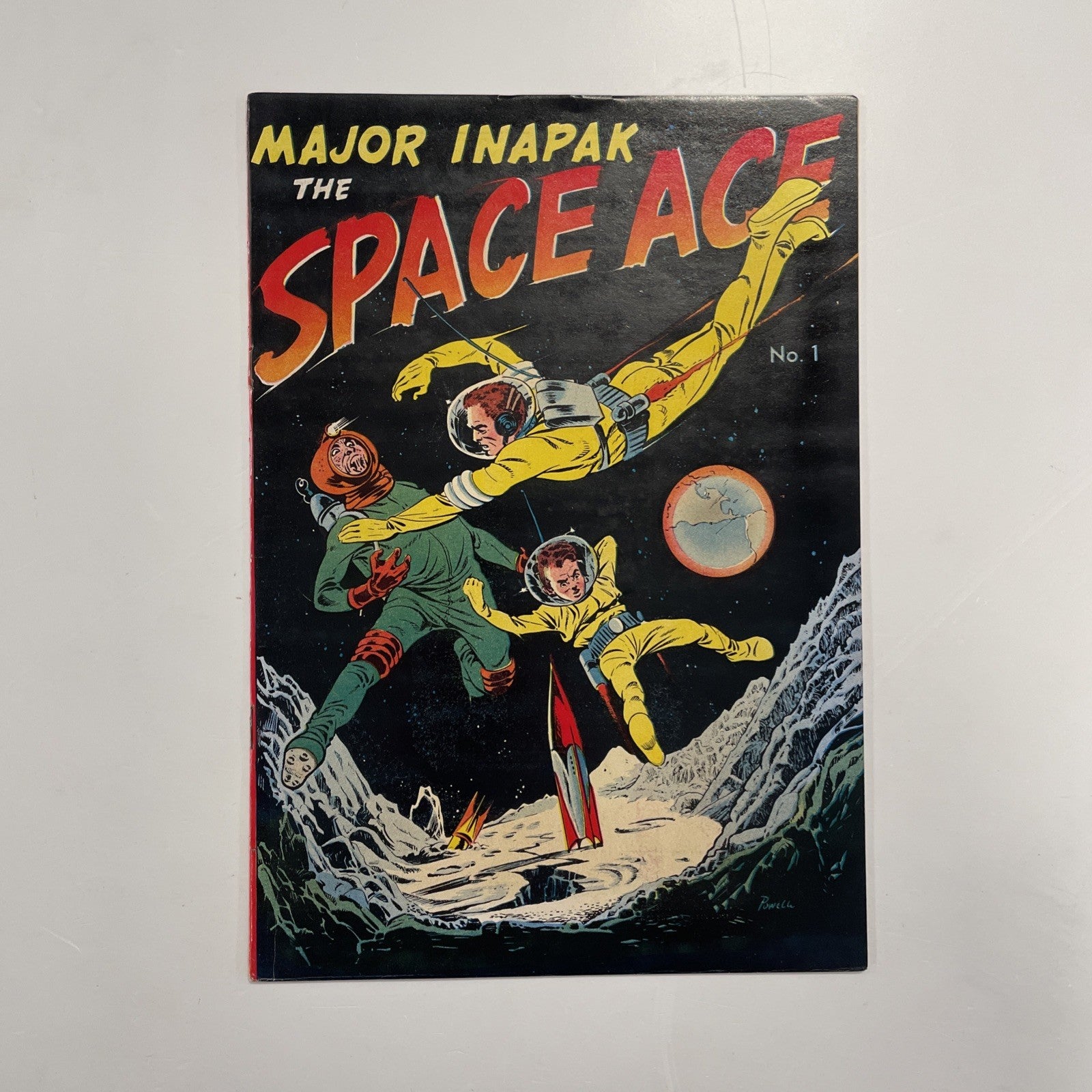 Major Inapak The Space Ace #1 1951 FN Golden Age0