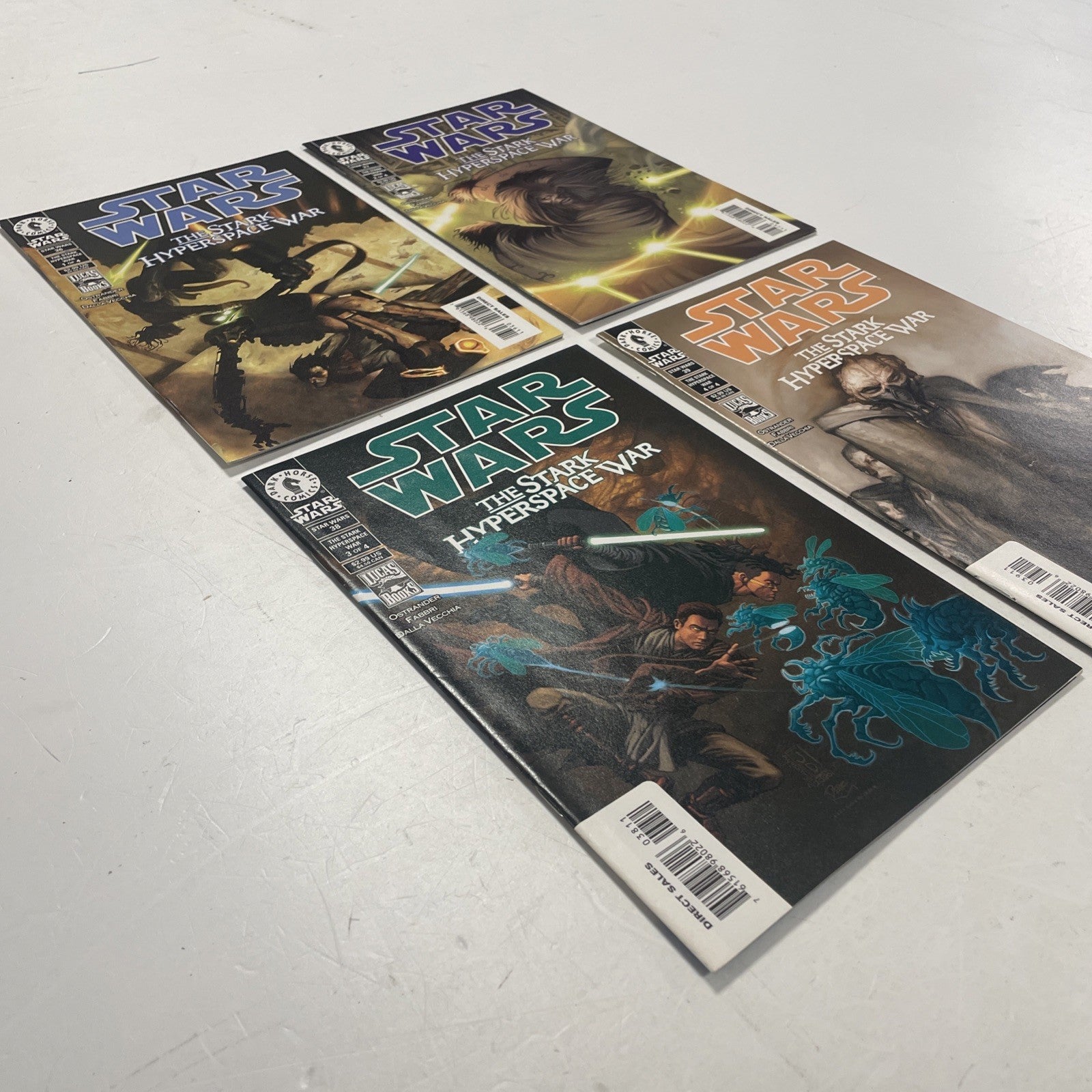 Star Wars #36-39 The Stark Hyperspace War #1-4 2001 VF/NM Set Dark Horse5