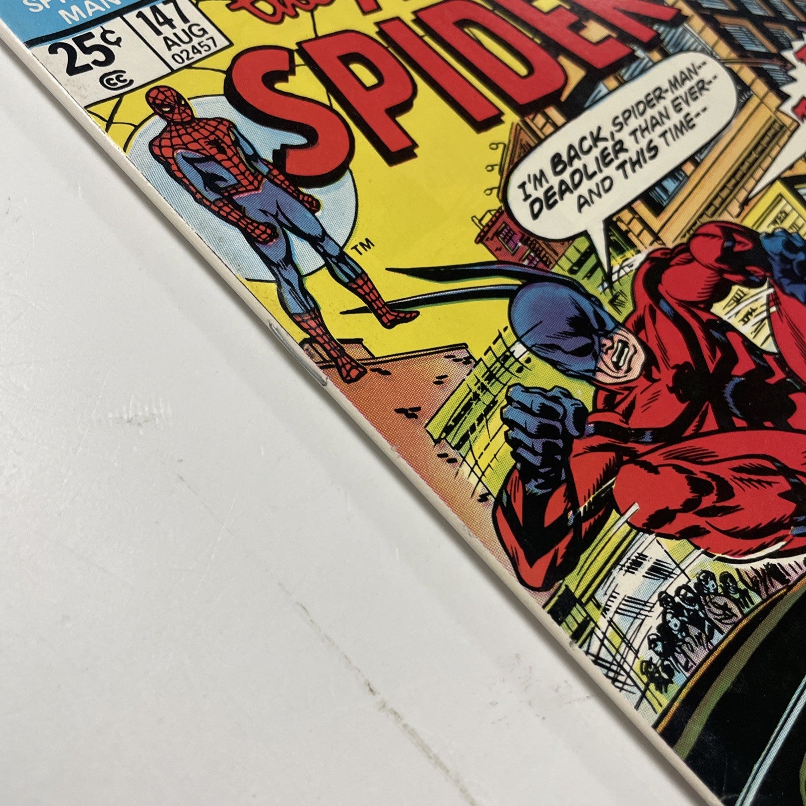 Amazing Spider-Man #147 1975 VF+5