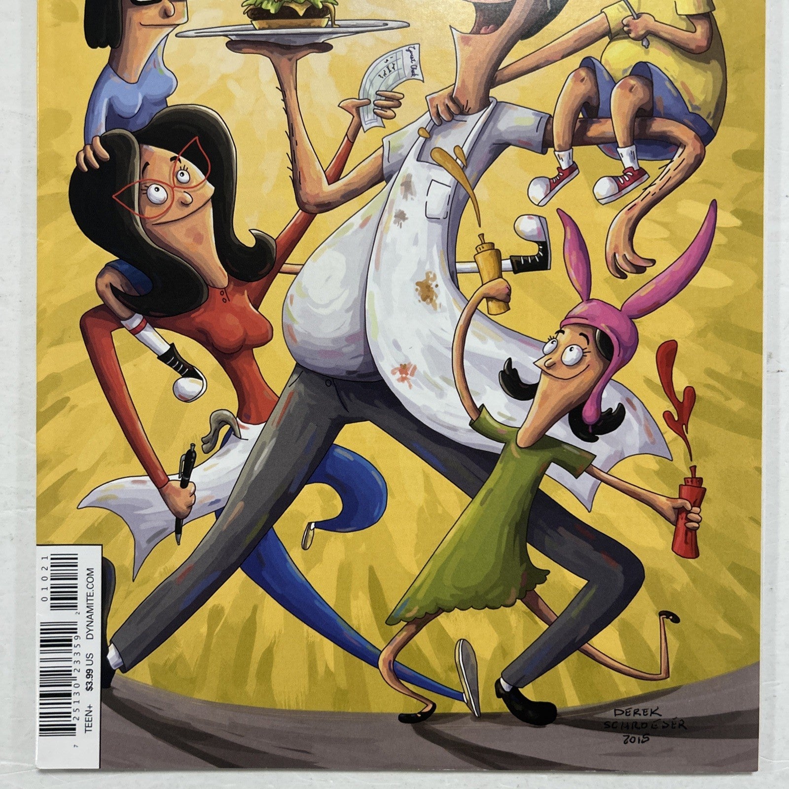 Bob's Burgers #1 2015 VF Variant2