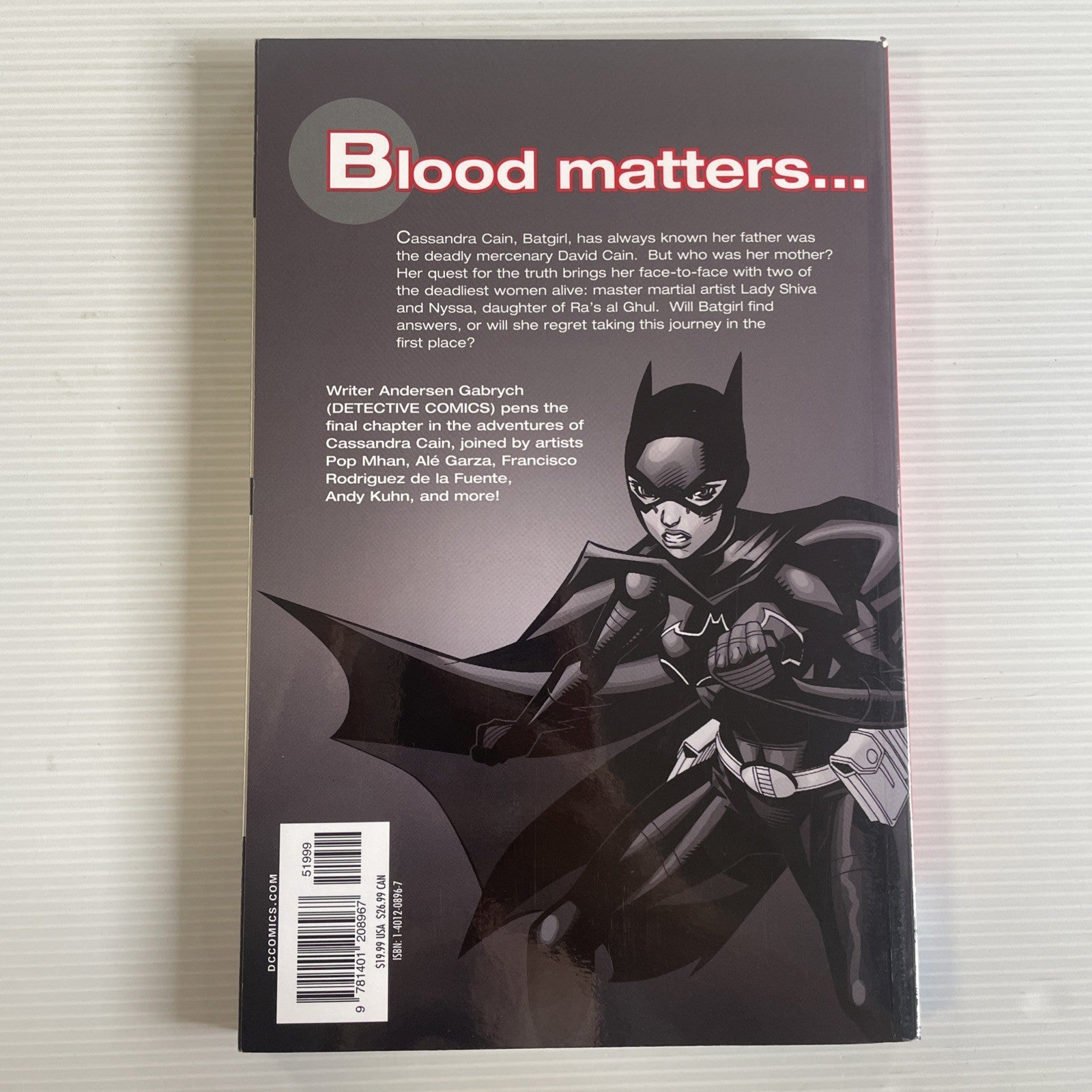 Batgirl Destructions Daughter 2006 TPB Trade Paperback Graphic Novel4
