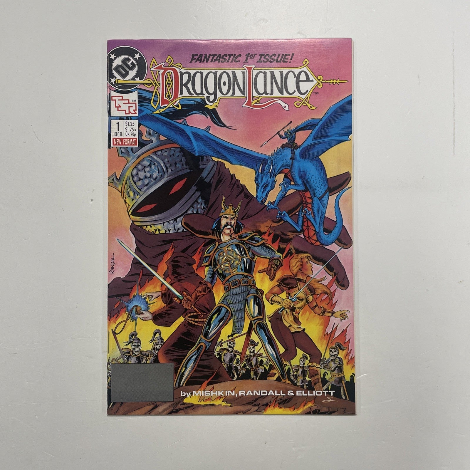 Dragon Lance #1 1988 VF/NM Based On Dungeons & Dragons0