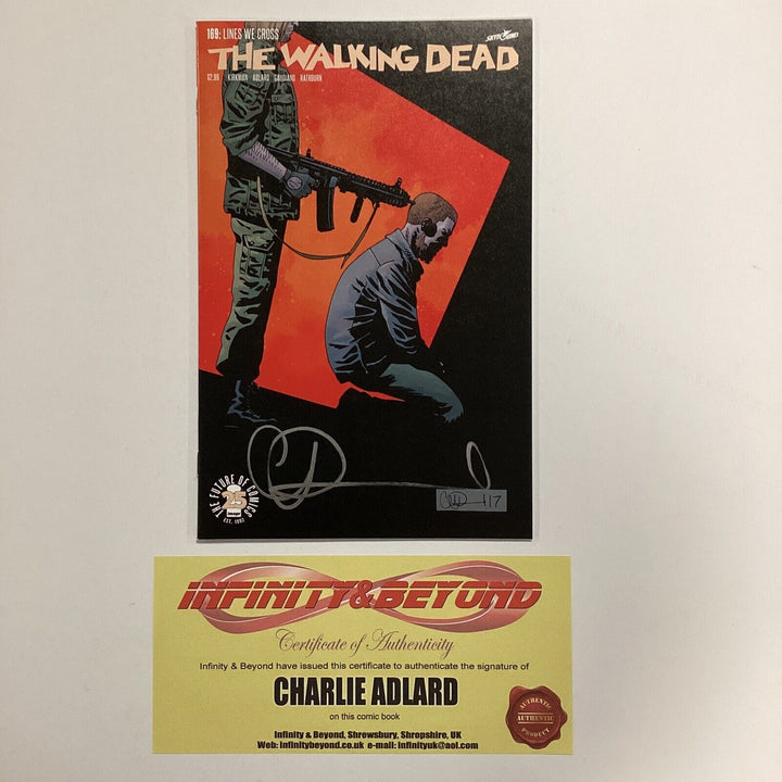 The Walking Dead #169 2017 NM Signed by Charlie Adlard with CoA